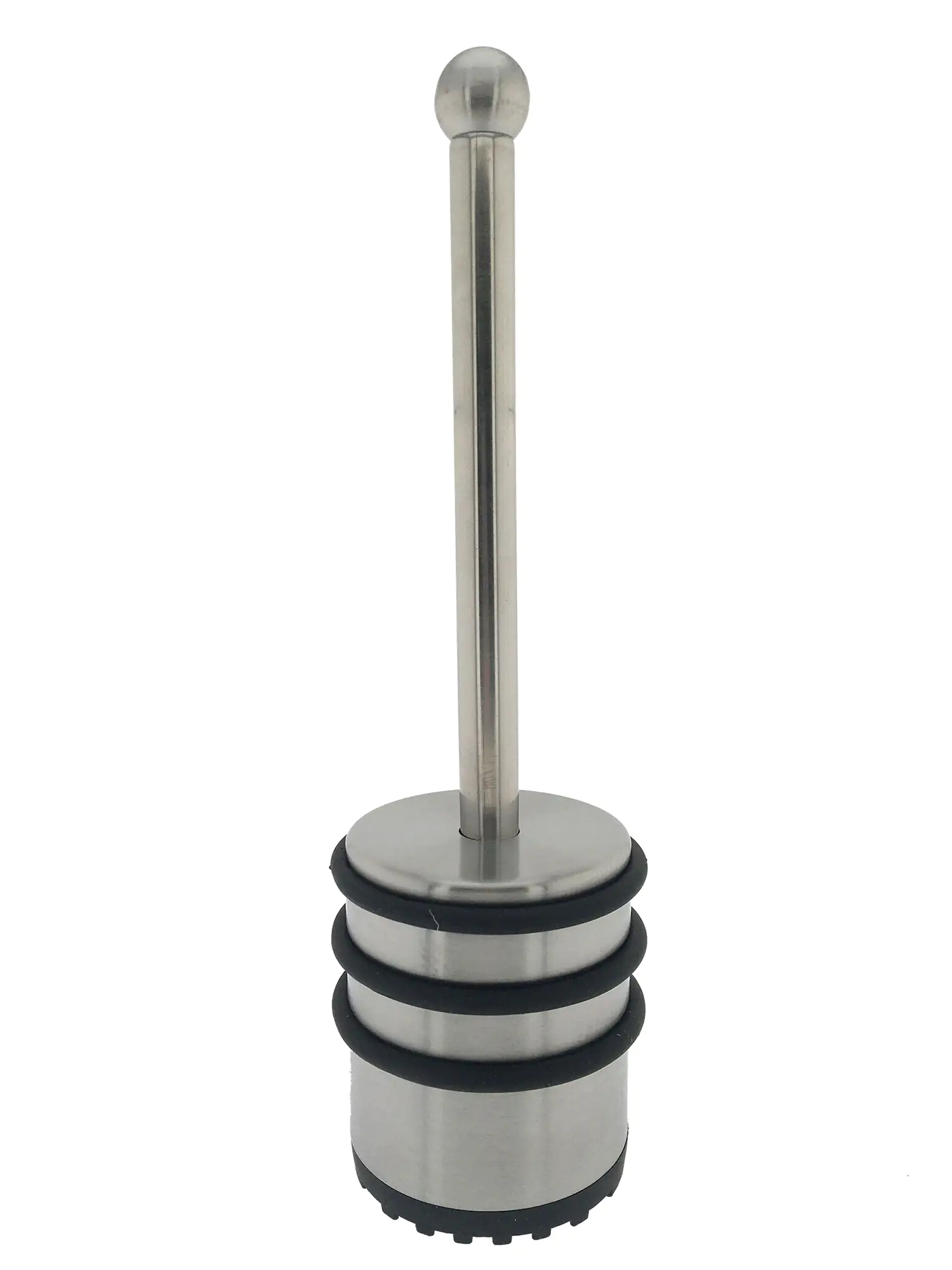 TrendLine Türstopper Ø 7 x 23,5 - 62 cm Edelstahl 