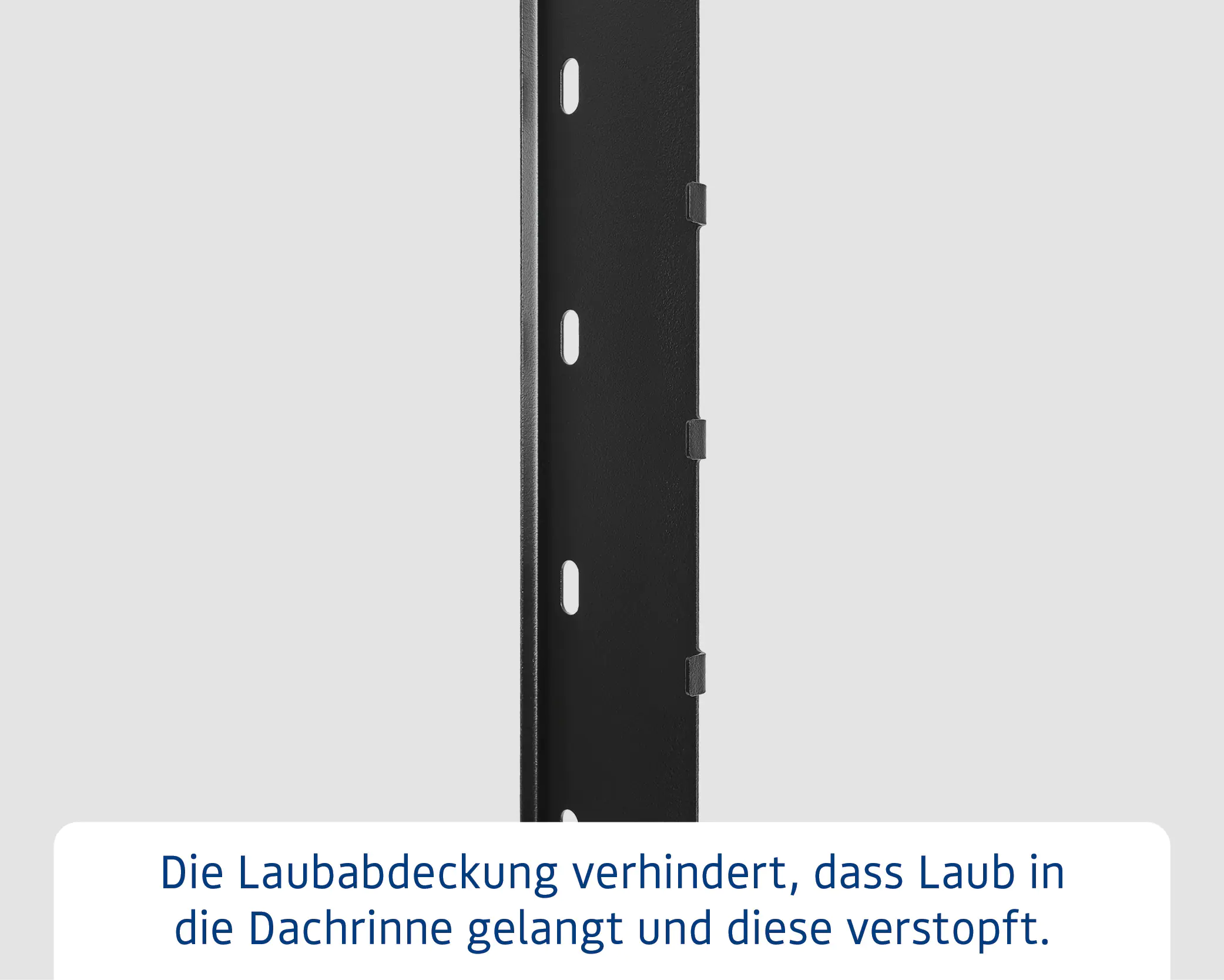 EcoStar Laubabdeckung für Regenrinne Satteldach Typ 2/3