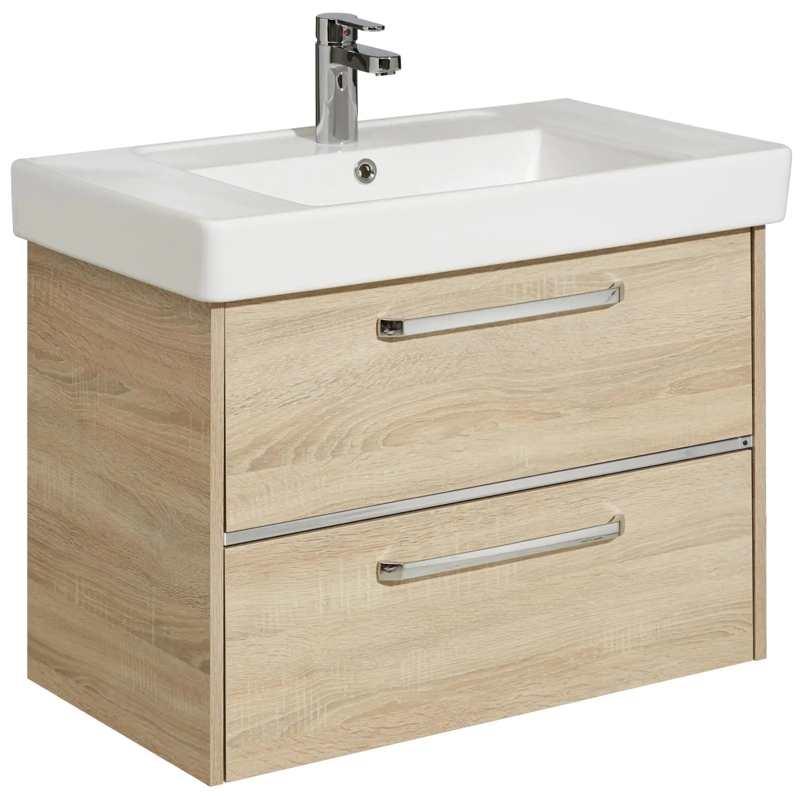 Primaster Keramikwaschbecken 80 cm Berlin weiß