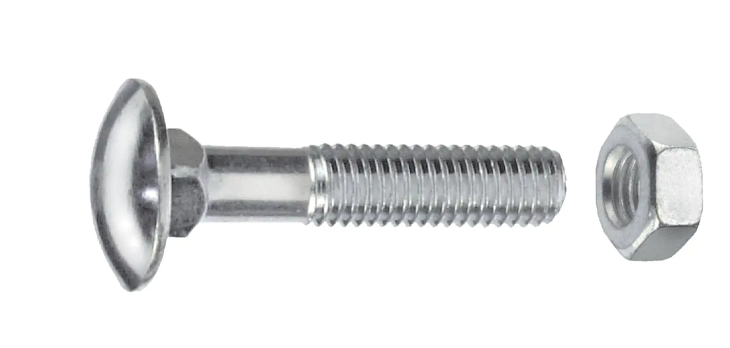 Connex Schlossschrauben M6 x 60 mm - 40 Stück Edelstahl