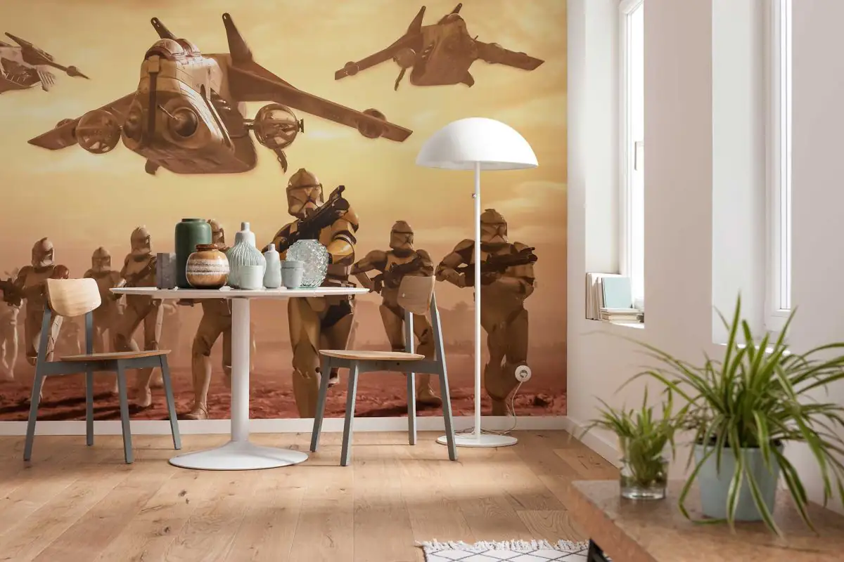 Komar Vlies Fototapete Star Wars Classic Armee Klonkrieger 400 x 260 cm 