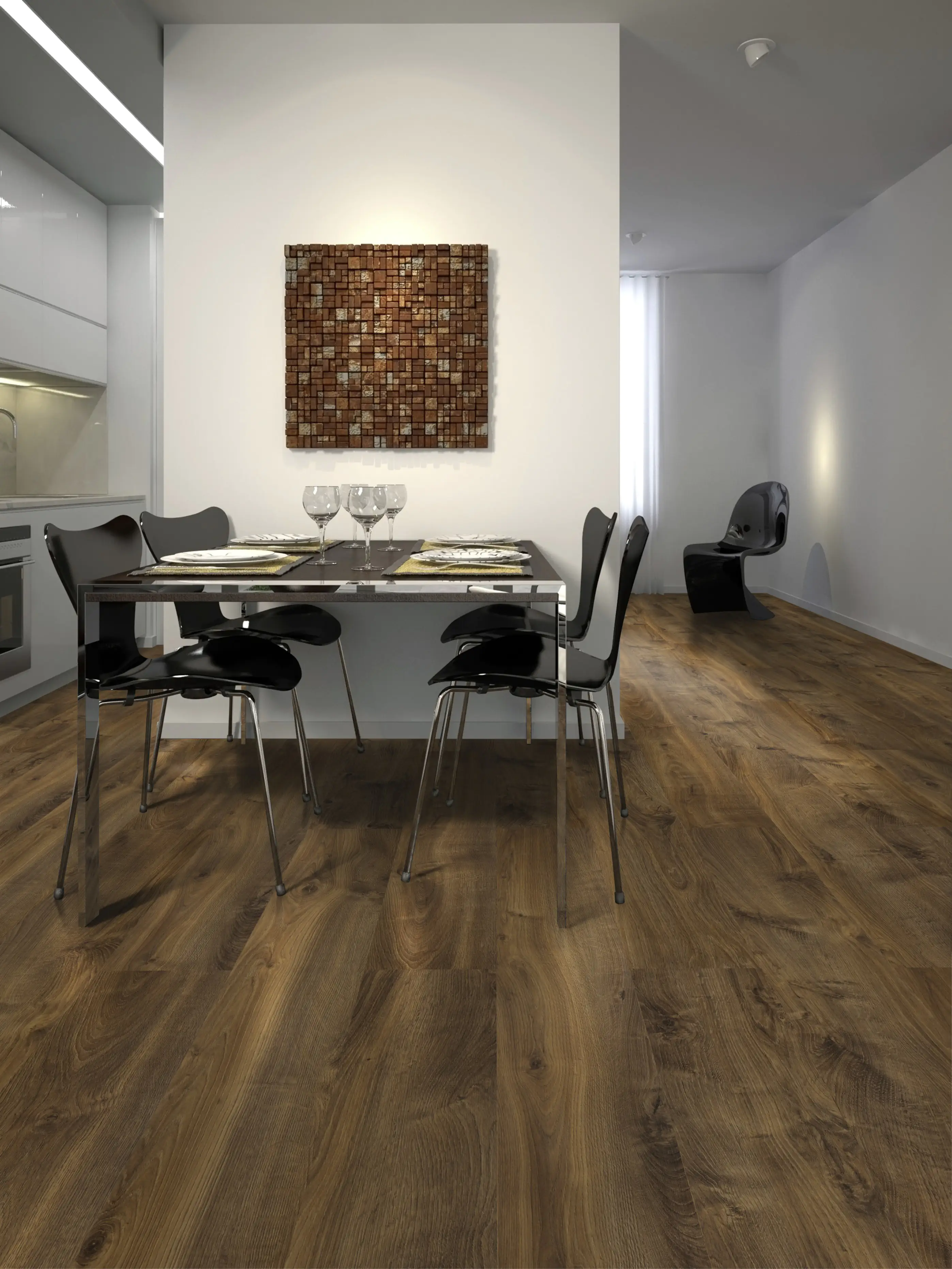 Classen Laminat Edition 7 128,6 x 19,4 cm 7 mm Eiche Avana braun