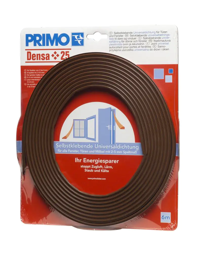 Primo Universaldichtung Türen + Fenster braun 2-5 mm, 6 Meter