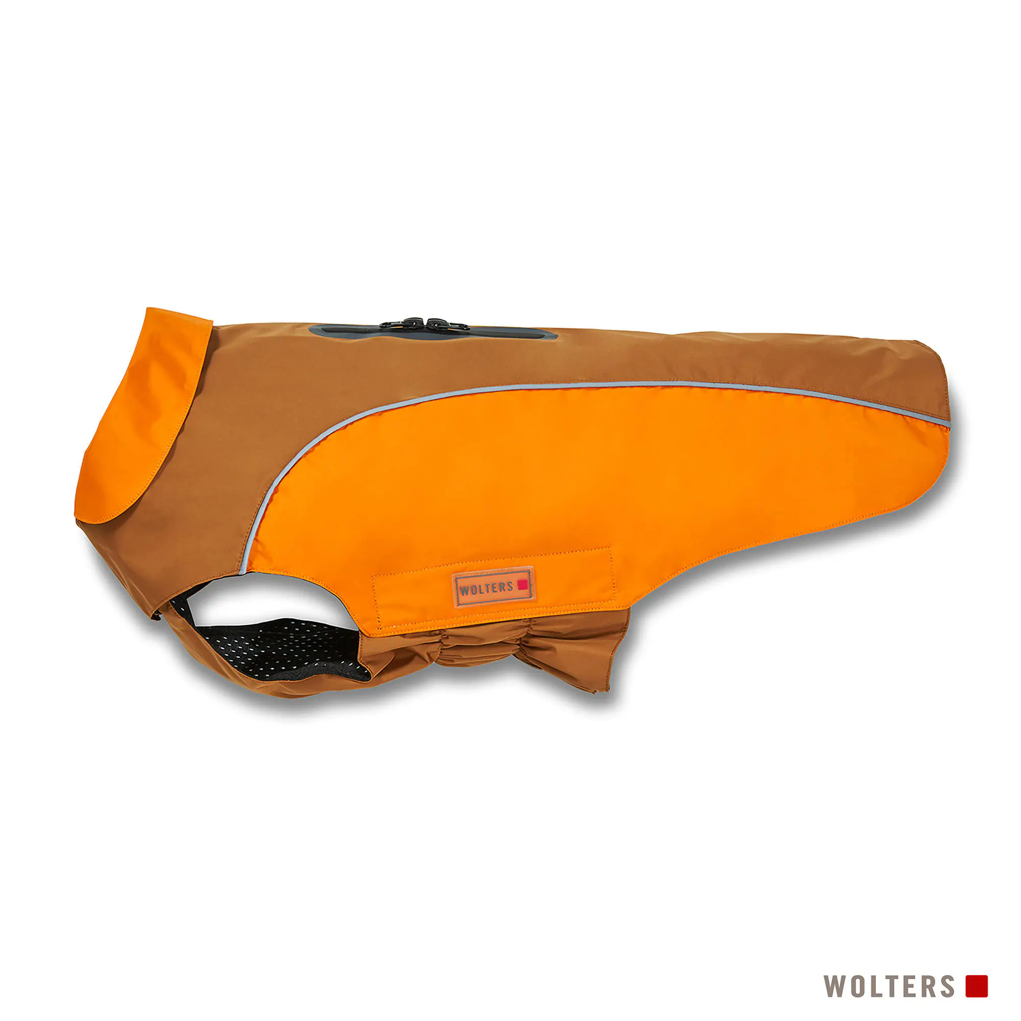 Wolters Hundebekleidung Regenjacke Easy Rain braun/orange