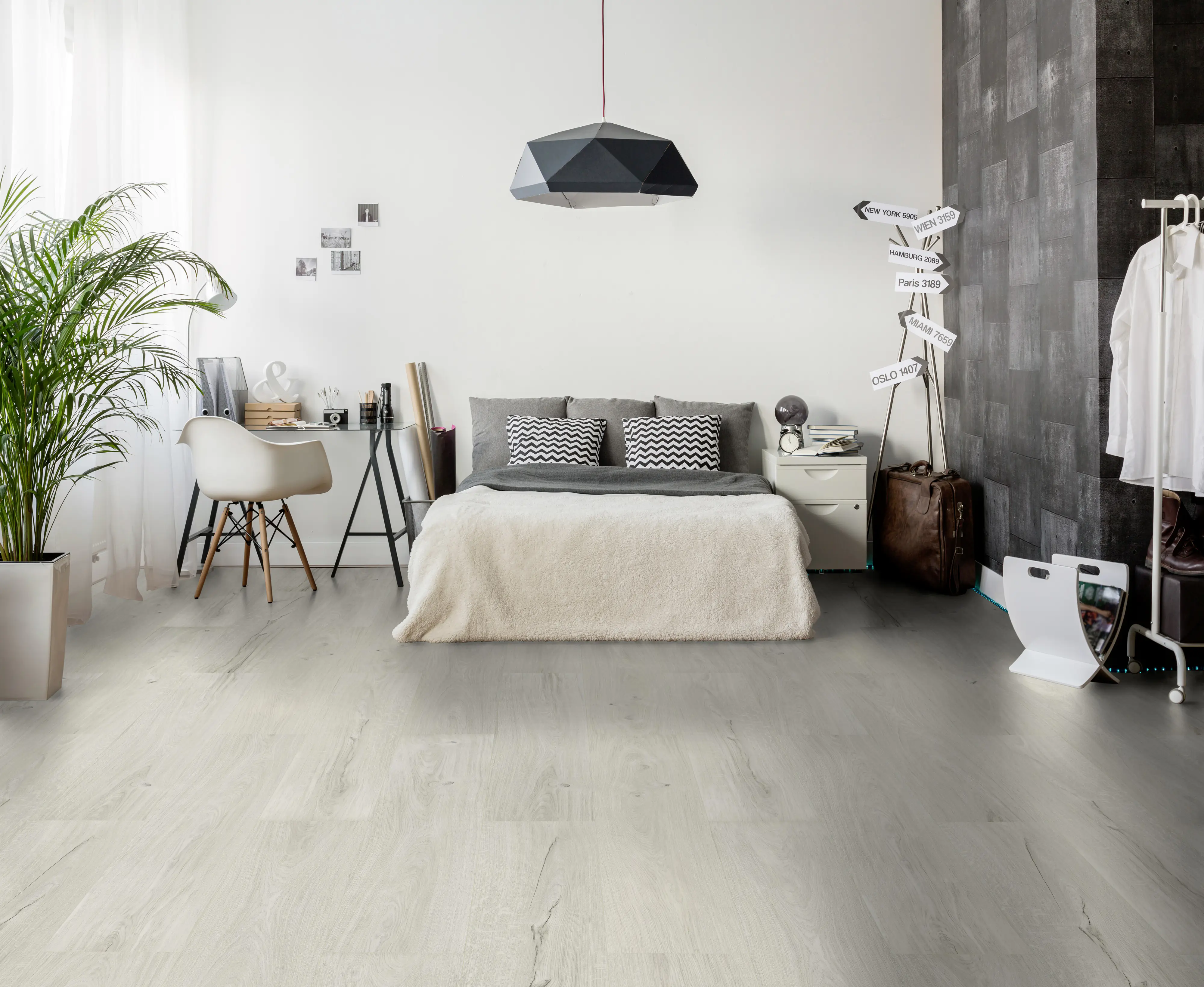 Classen Vinylboden Windeck Eiche hell Landhausdiele