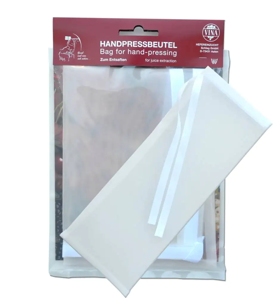 Vina Nylon-Handpressbeutel für Wein auswaschbar