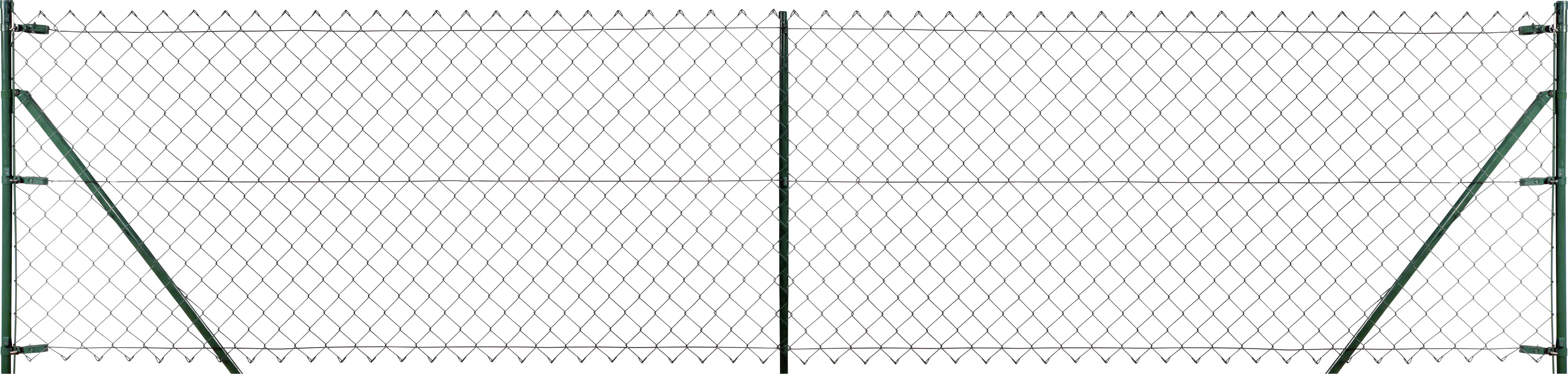 Floraworld Maschendraht-Zaun 15 x 1,5 m 60 mm Maschenweite moosgrün