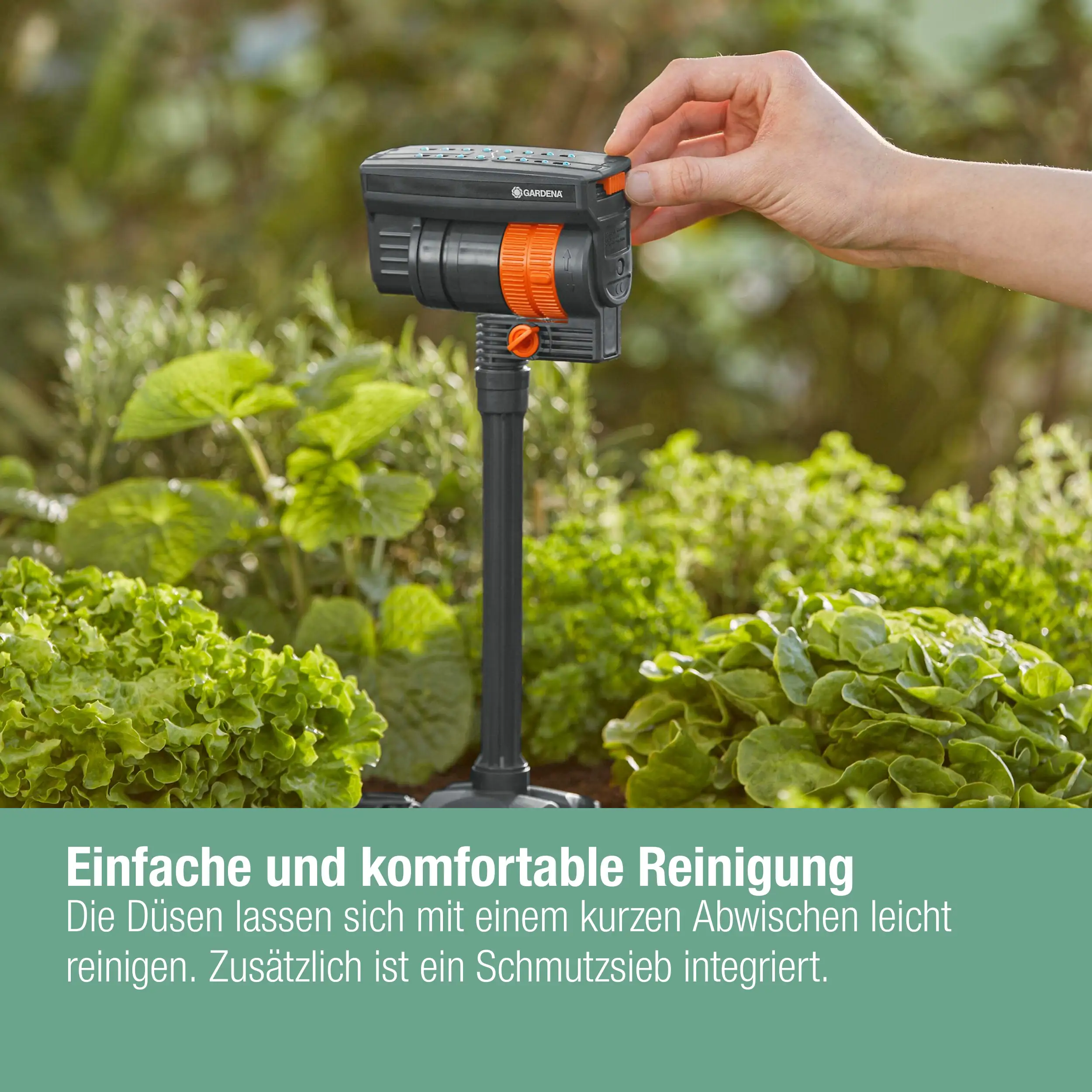 Gardena Viereckregner OS 90