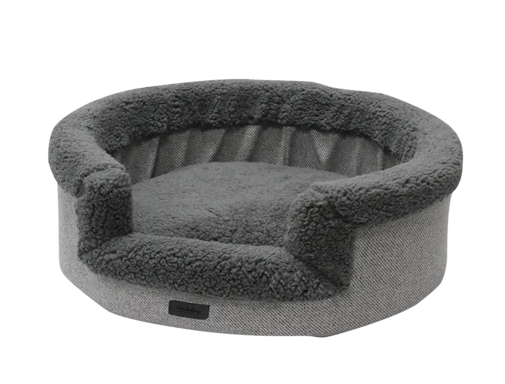 Nobby Hundebett Jasin oval grau