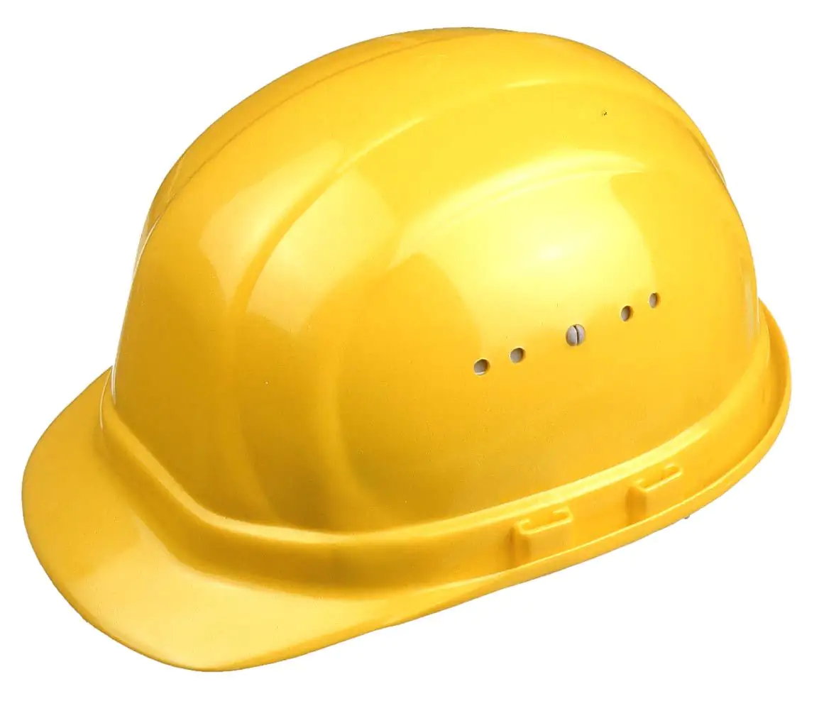 Connex Schutzhelm mit Belüftung gelb stufenlos verstellbar