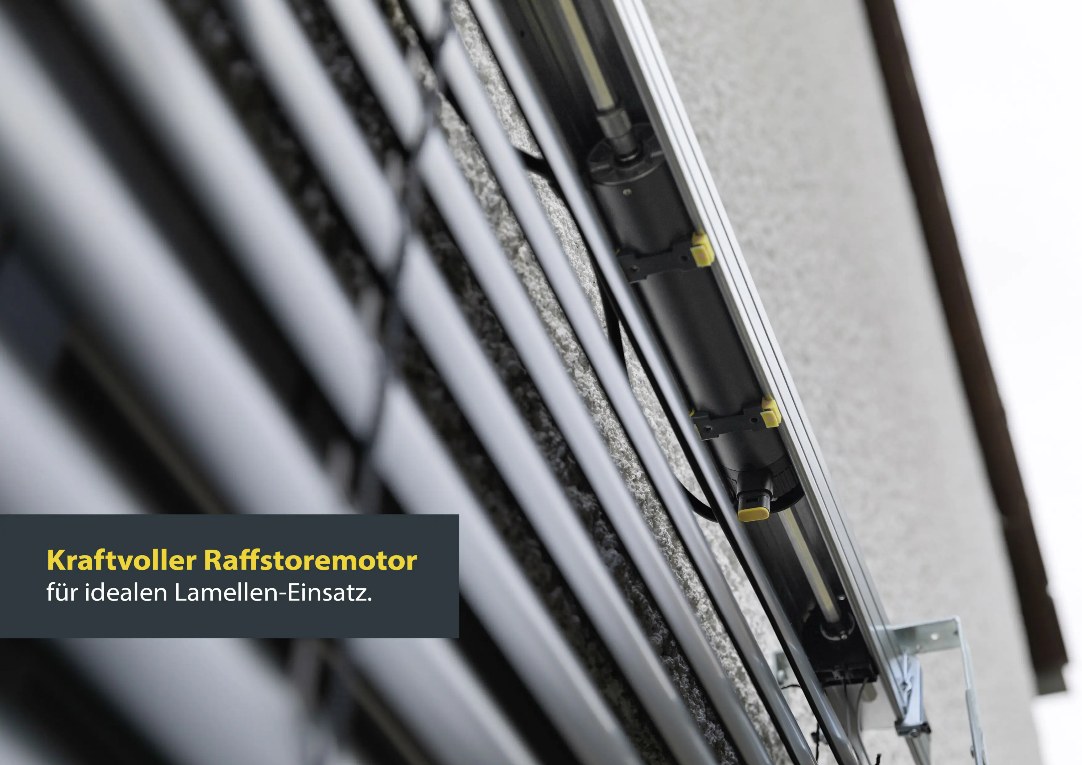 Schellenberg Raffstore Express, anthrazit 230 x 240 cm, Blende 30 cm