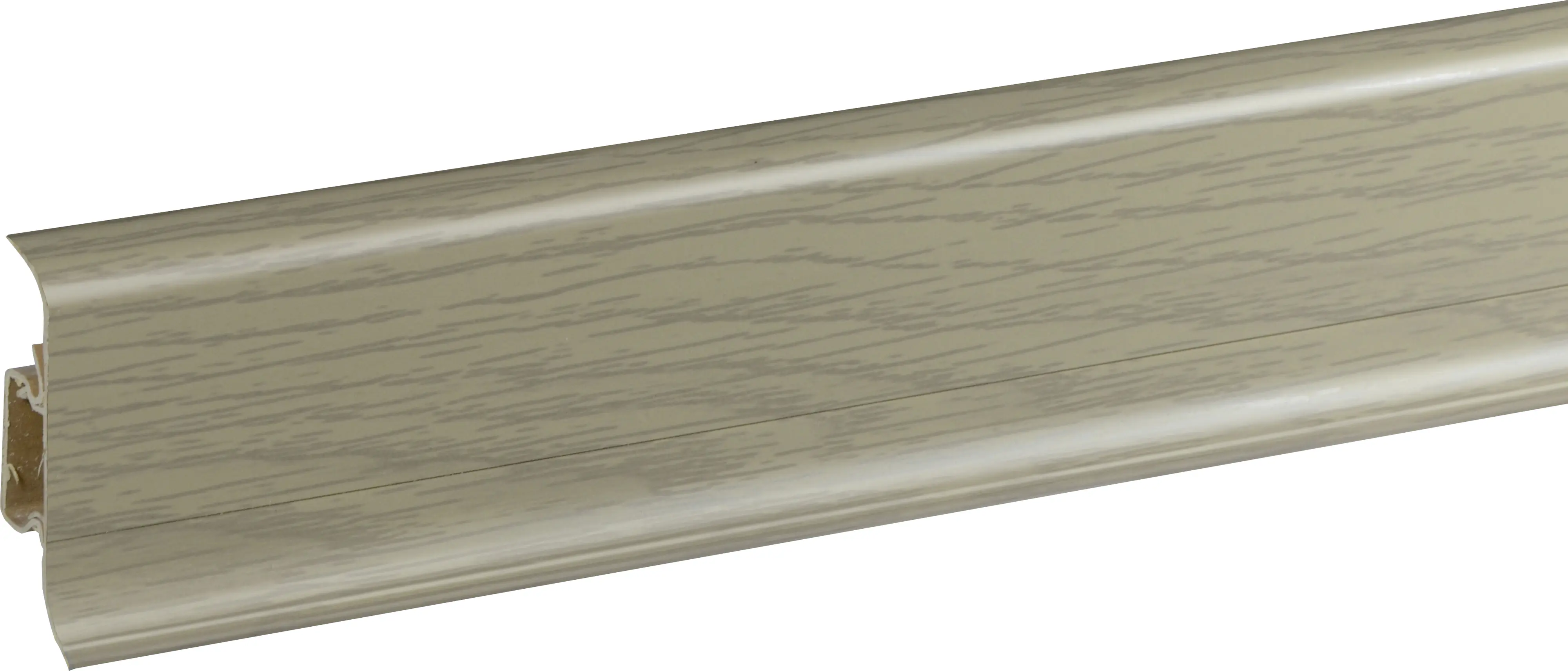 FN Neuhofer Klemmsockelleiste 250 cm 50 x 22,5 mm Kalkeiche hell