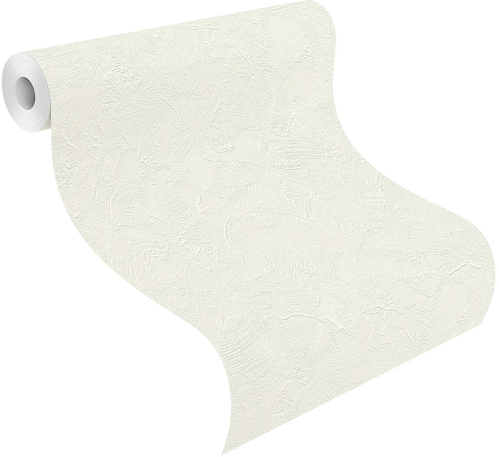 Rasch Vliestapete 818222 Selection uni weiß 10,05 x 0,53 m
