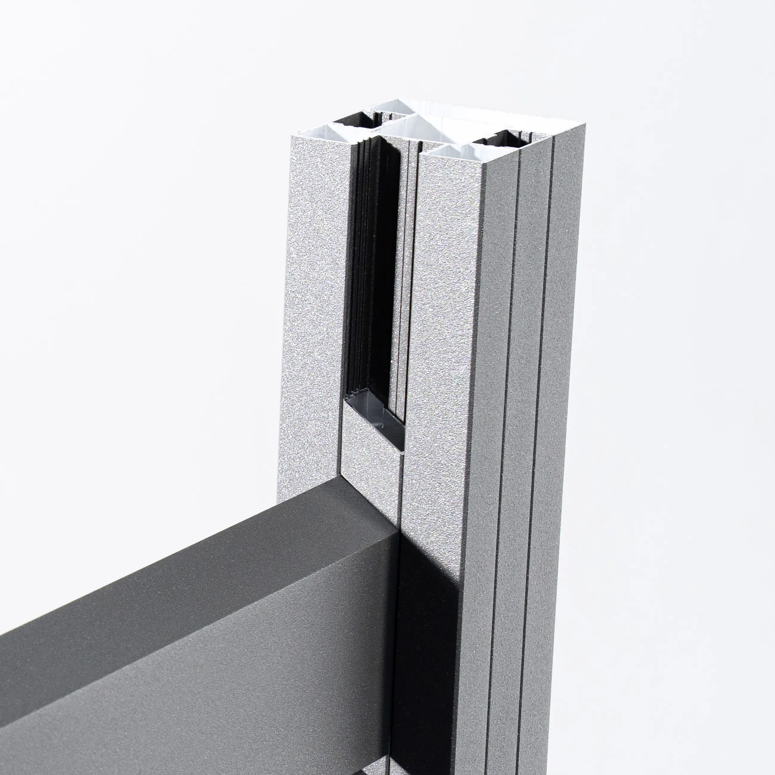 Ambiente Alu-Zaun Grundset Rhombus MAXI 187 x 244,2 cm grau