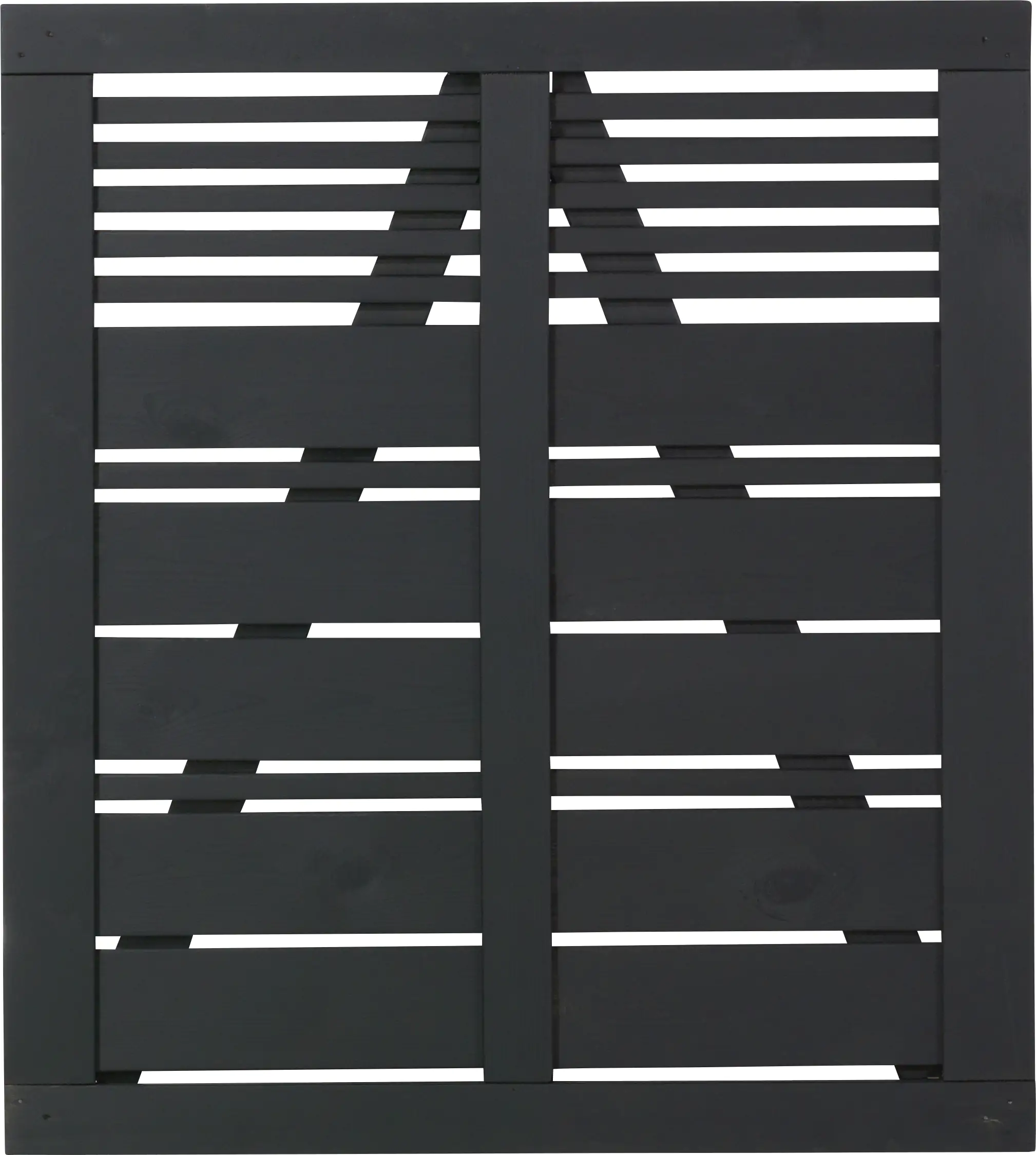 Plus Einzeltor Silence 100 x 110 cm schwarz