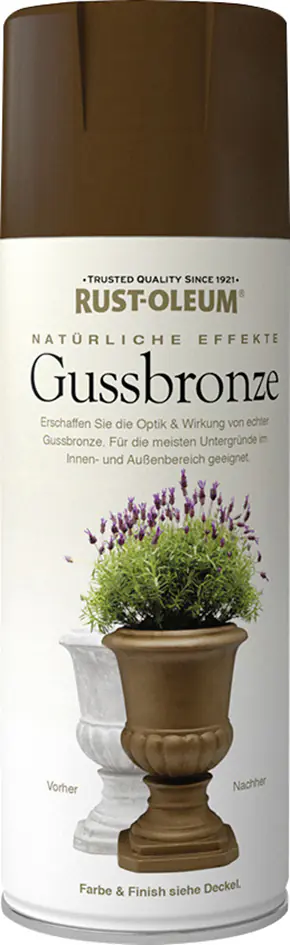 Rust-Oleum Sprühlack Natürliche Effekte 400 ml gussbronze