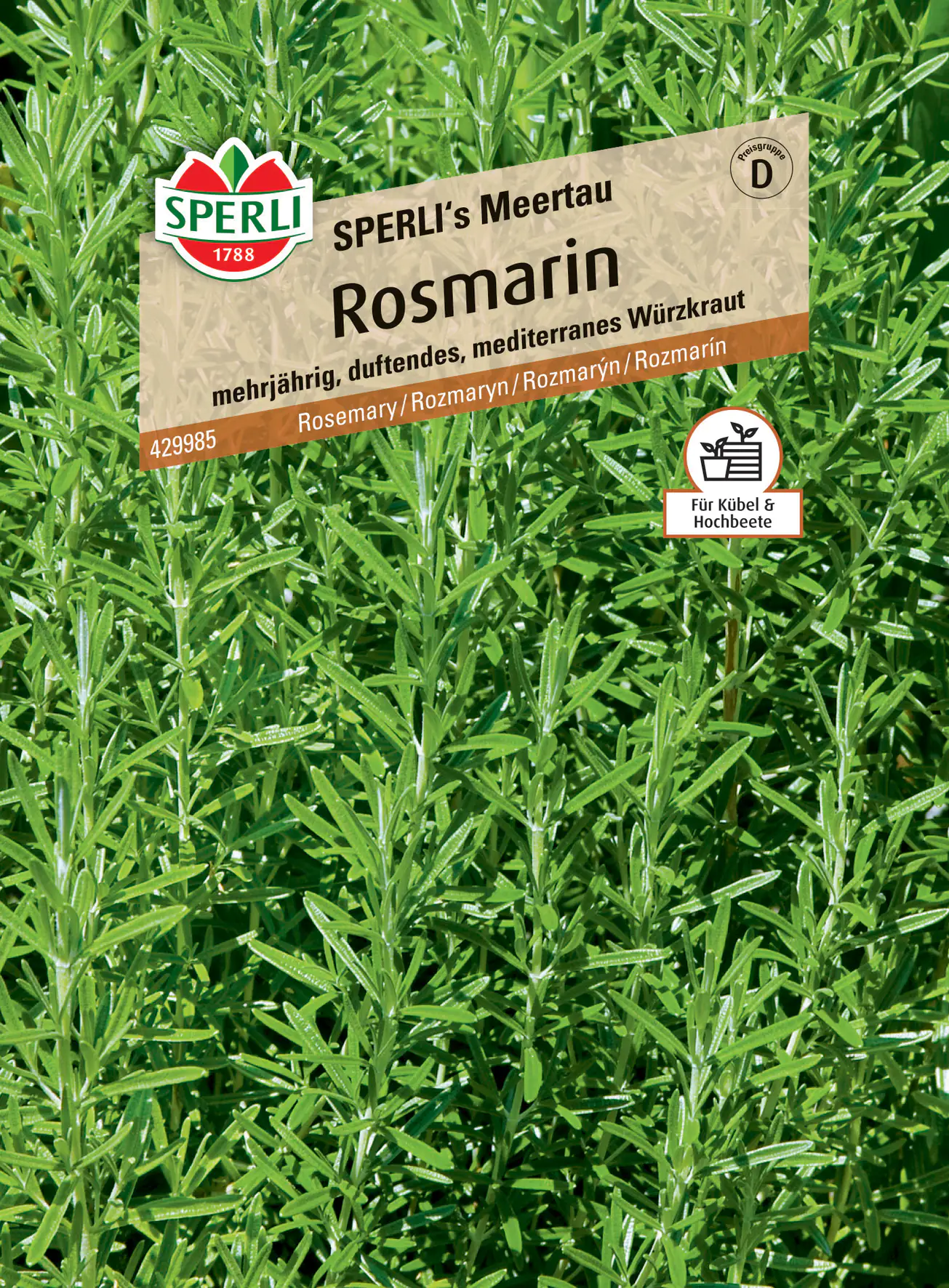 Sperli Rosmarin Sperli 's Meertau