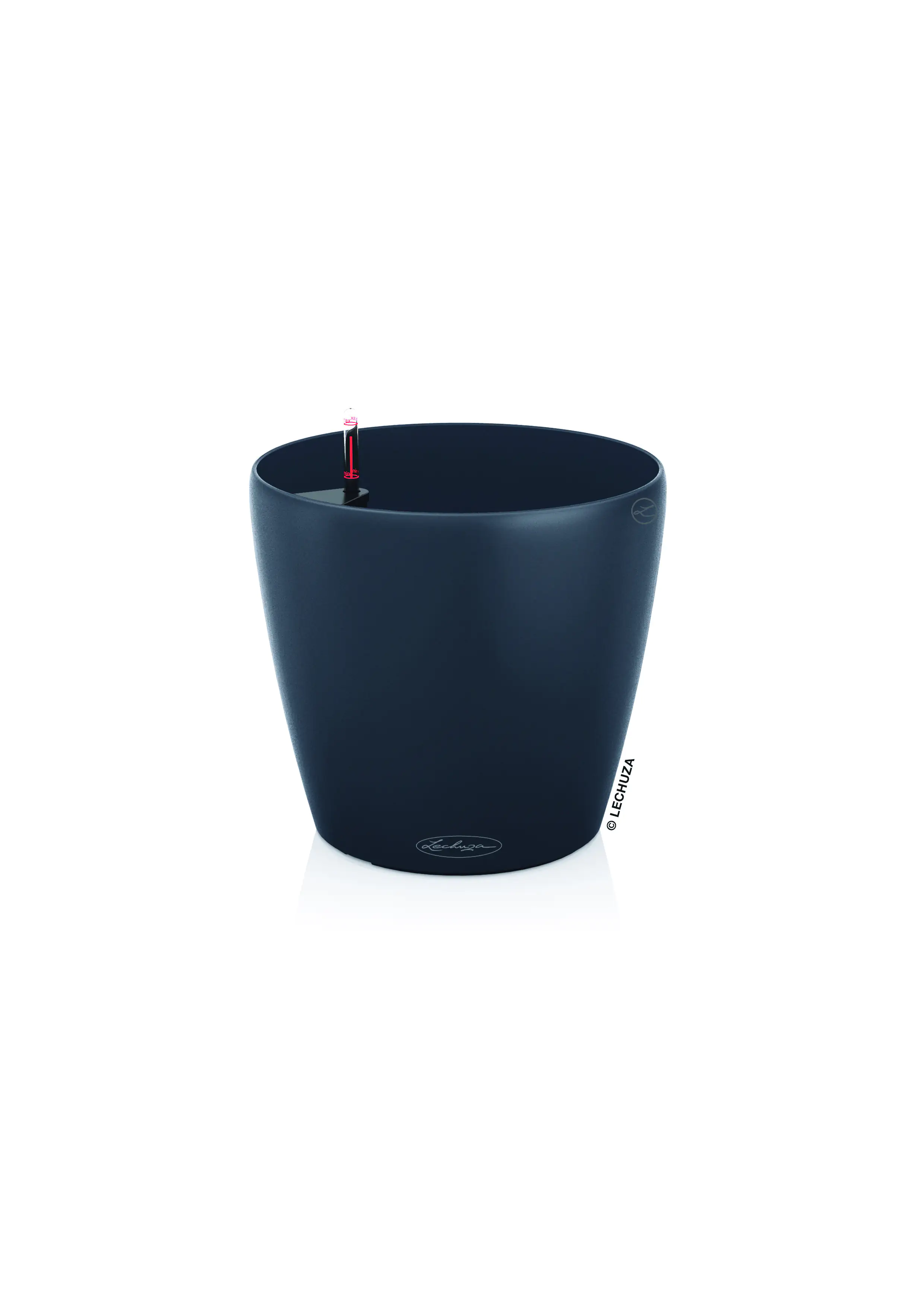 Lechuza Übertopf Classico Color Ø 27,5 x 26 cm schiefergrau