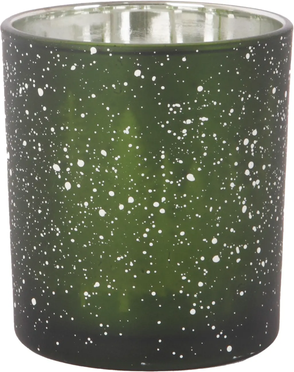 Windlicht Glas Ø 7 x 8 cm grün