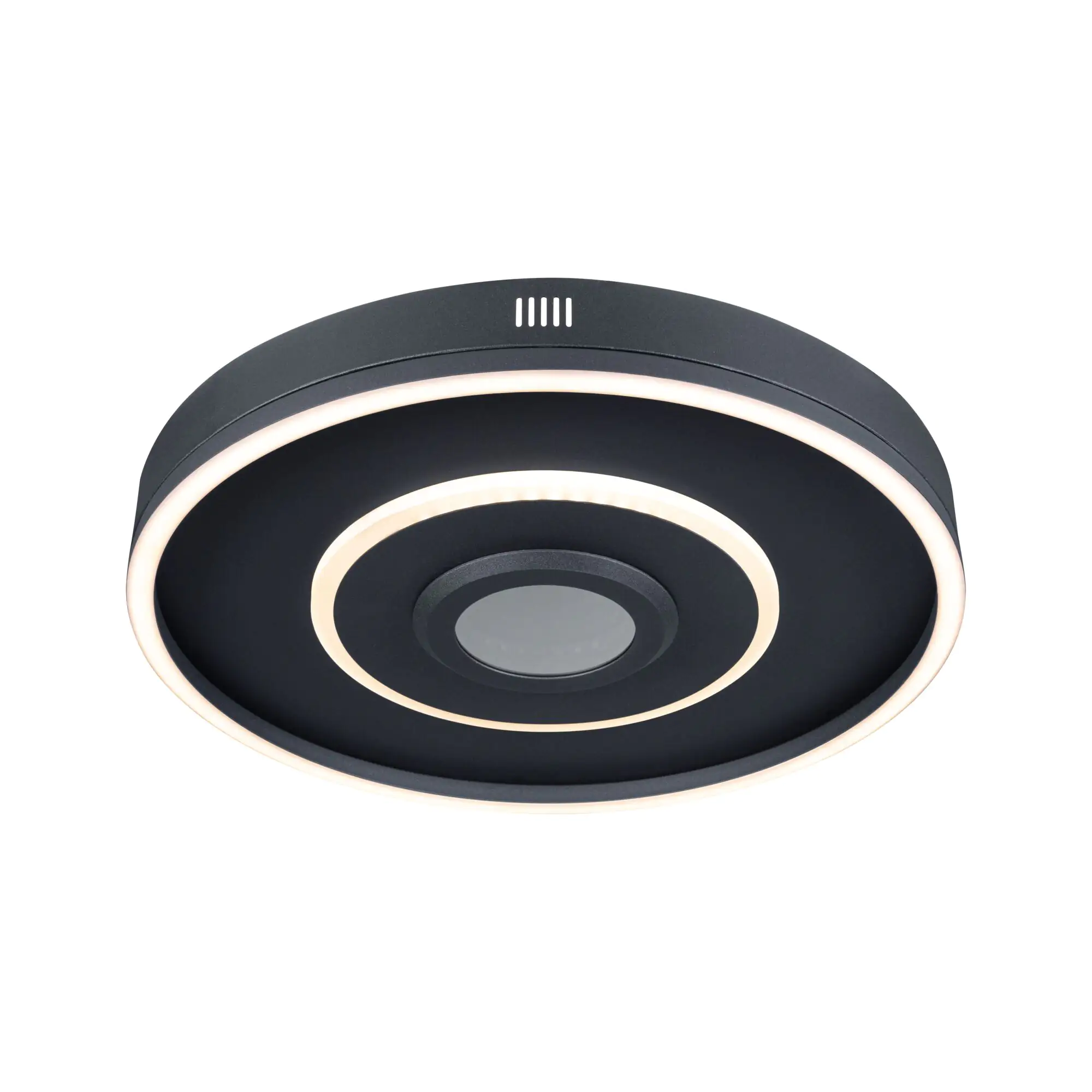 Paulmann LED Deckenleuchte Spaceglow Four schwarz matt Ø 39 cm RGBW