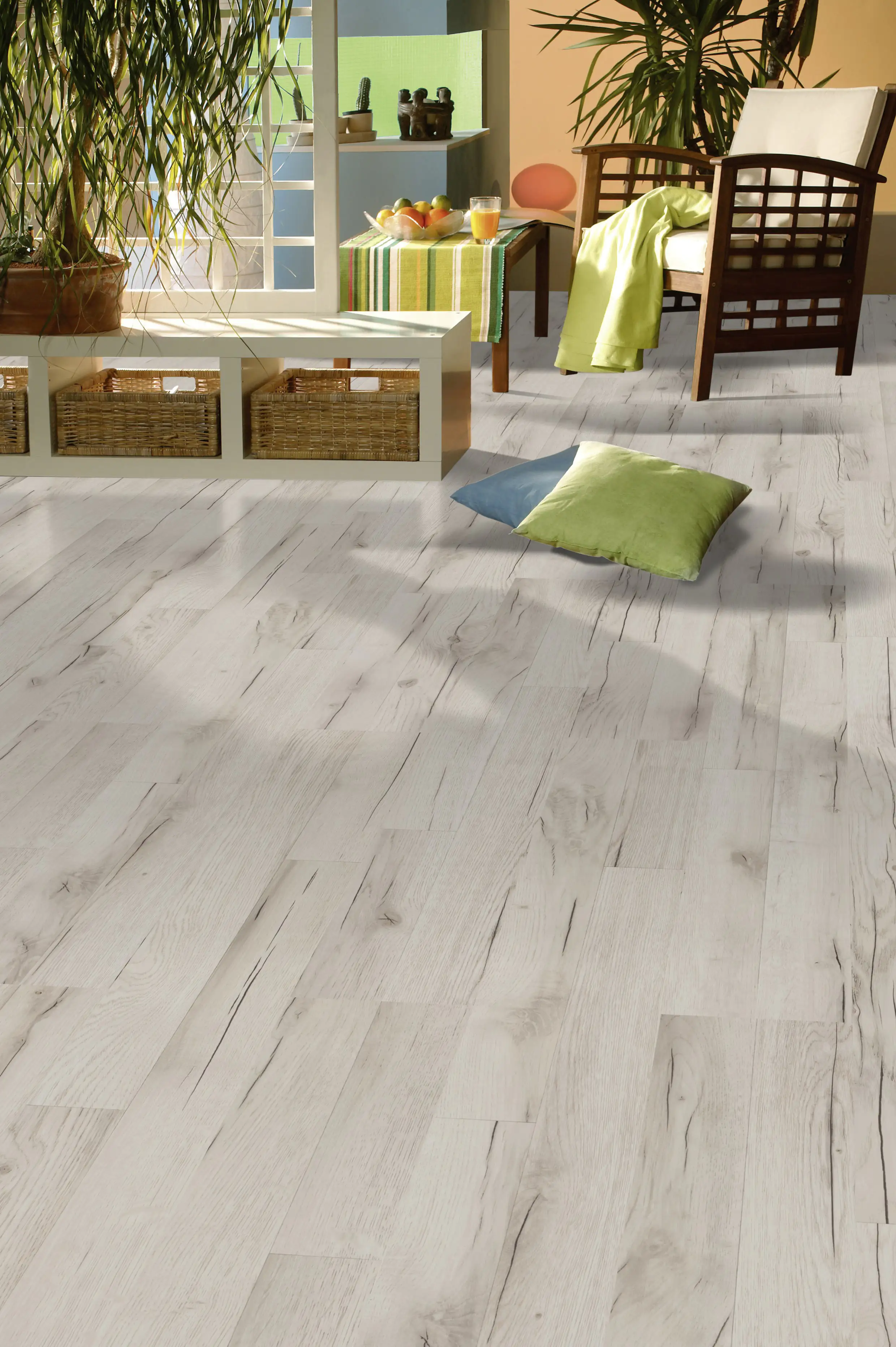 Classen Laminat Edition 7 128,6 x 19,4 cm 7 mm Eiche hell 2-Stab