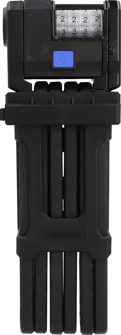 Fischer Fahrrad-Faltschloss PROTEC PLUS+ FN110