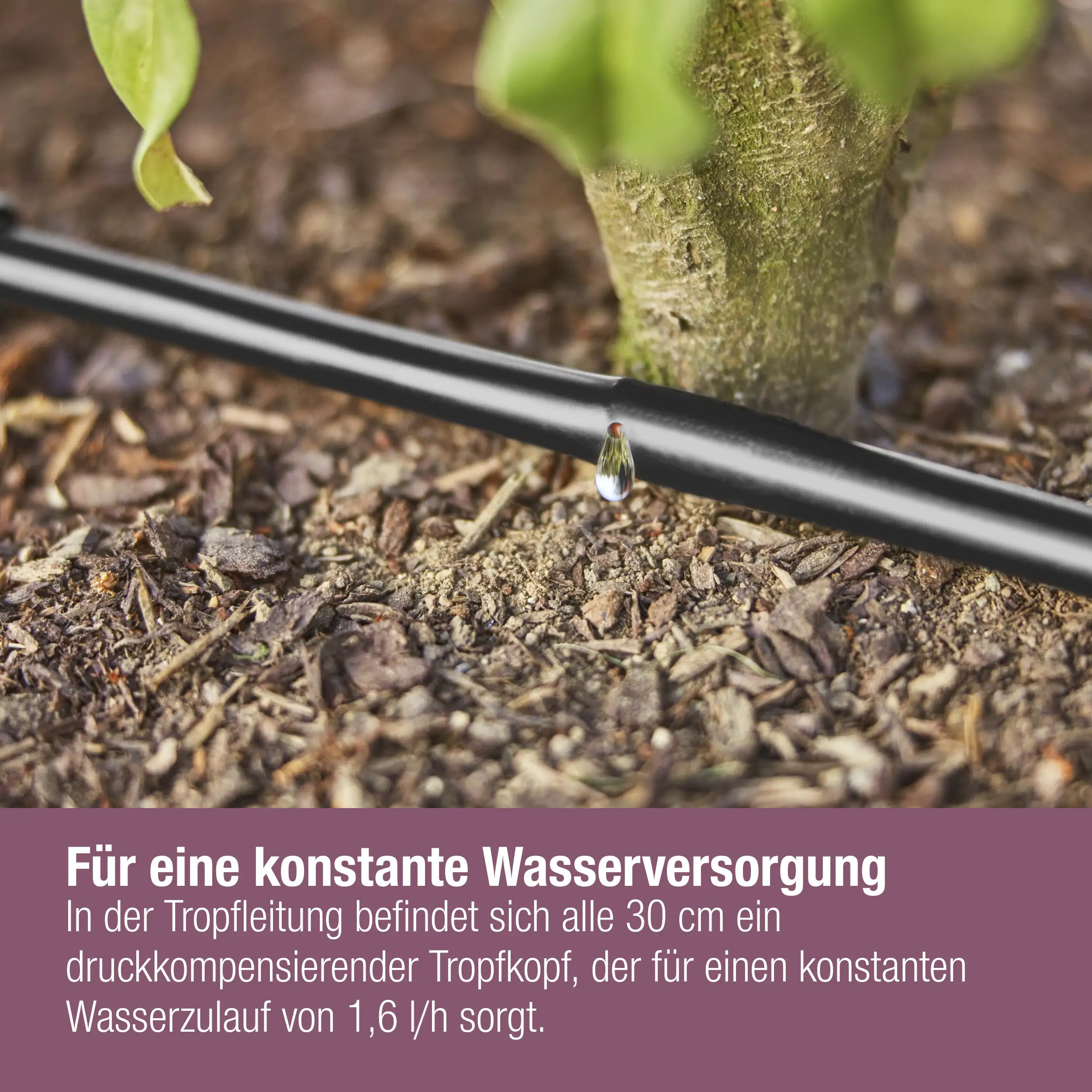 Gardena Tropfrohr, 1,6 l/h