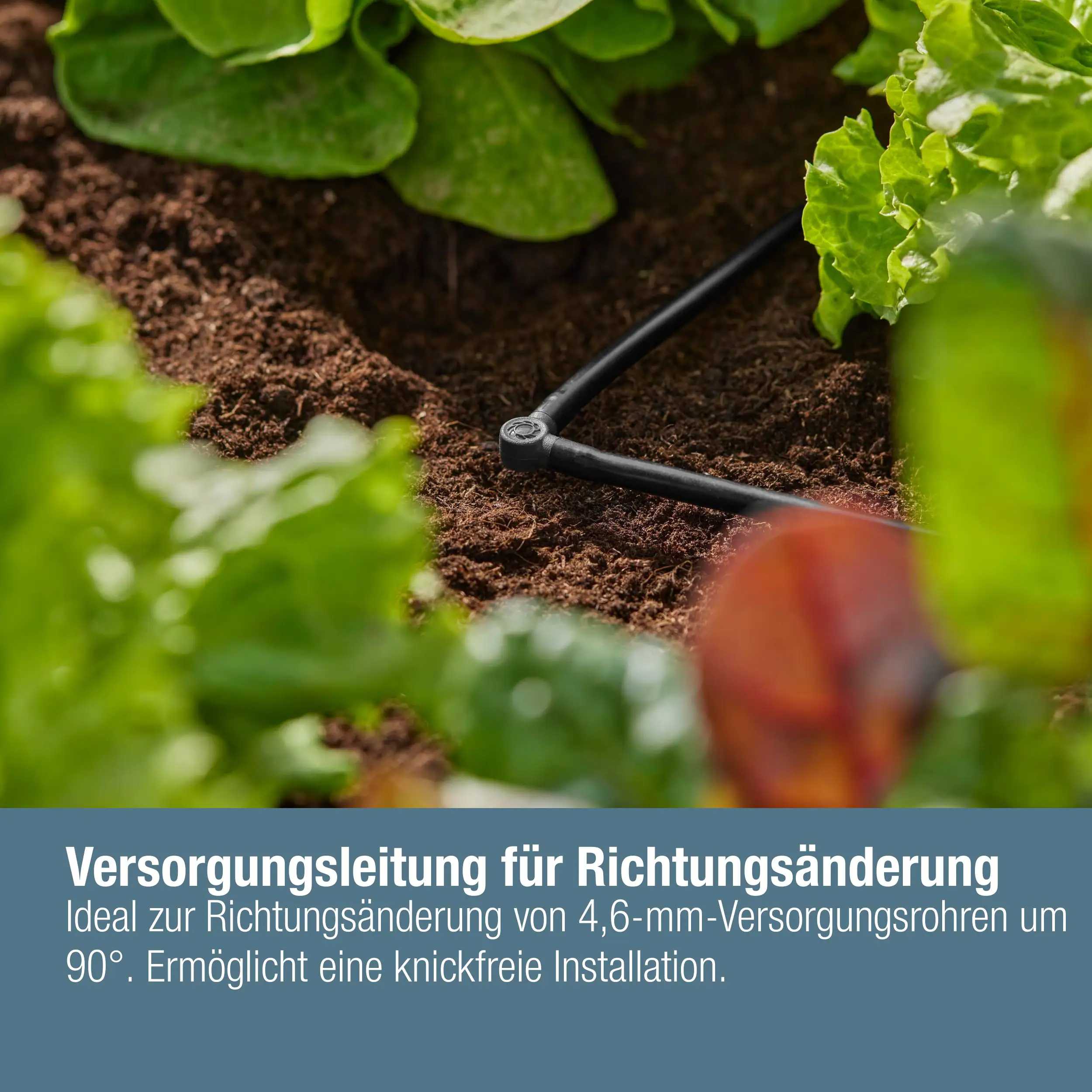 Gardena L-Stück, 4,6 mm (3/16")
