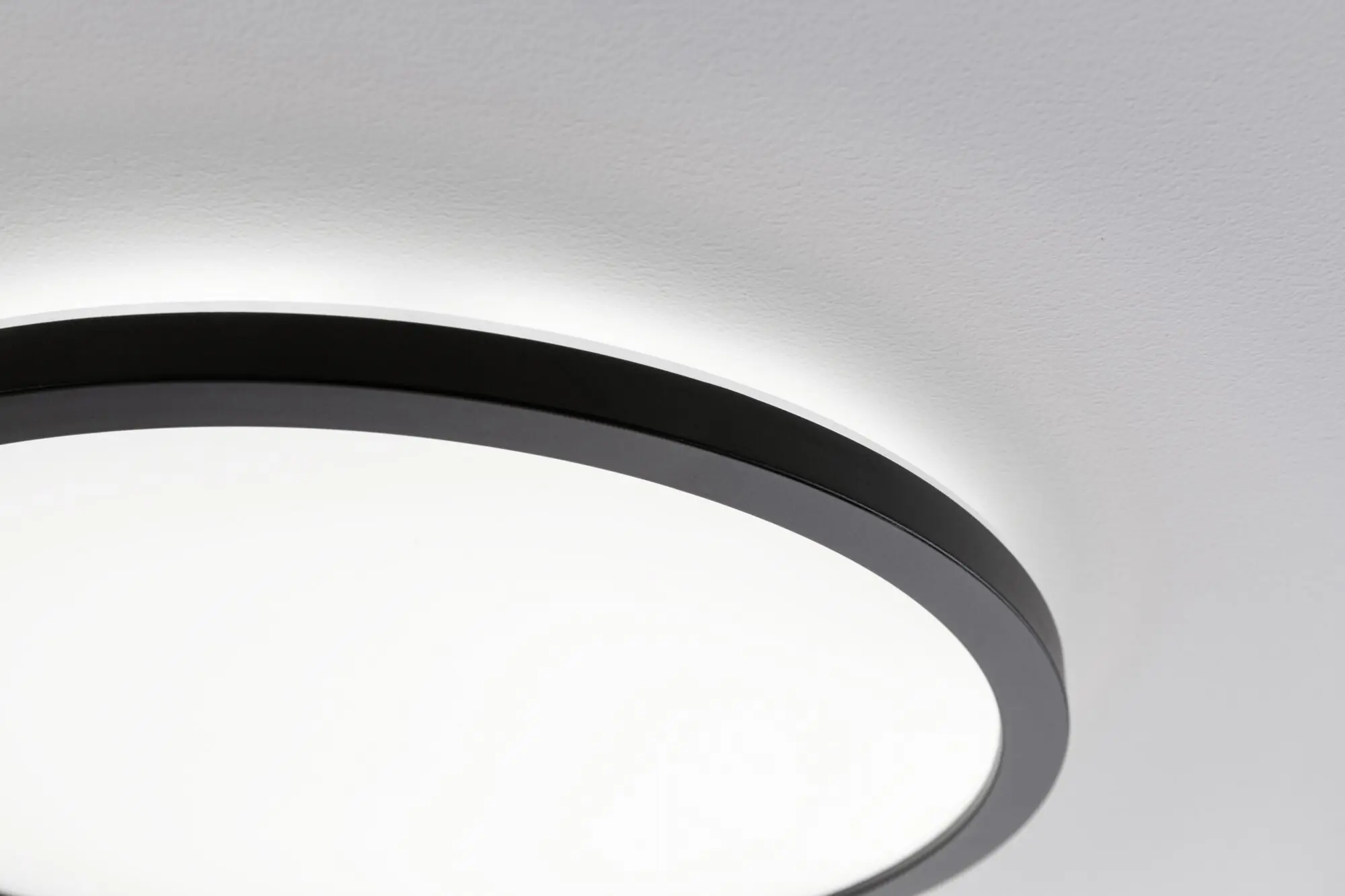 Paulmann LED Panel Atria Shine schwarz Ø 19 cm neutralweiß