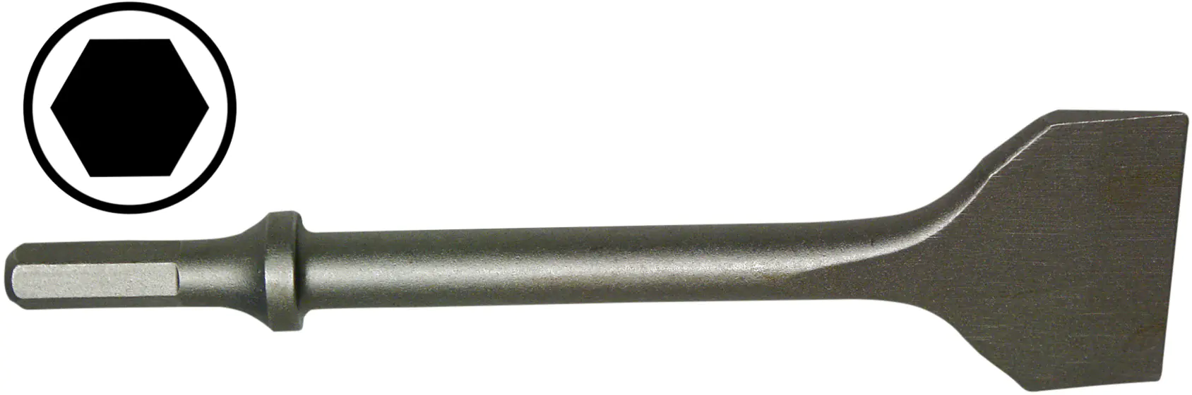 Güde Breitmeißel SB - 40078 Ø 45 200 mm Sechskant