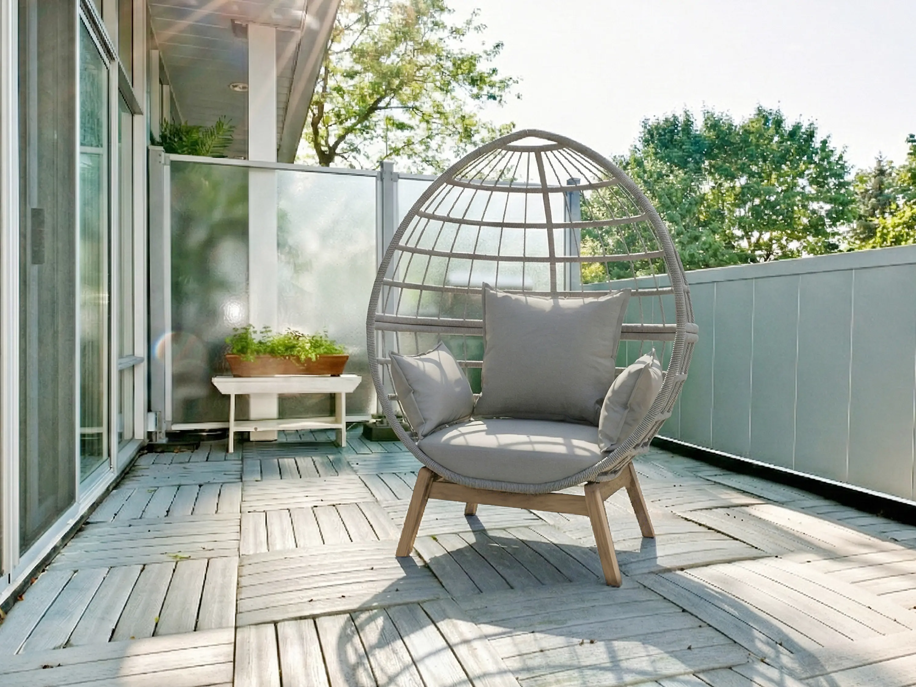 Primaster Loungesessel Stahl Salo inkl. Kissen