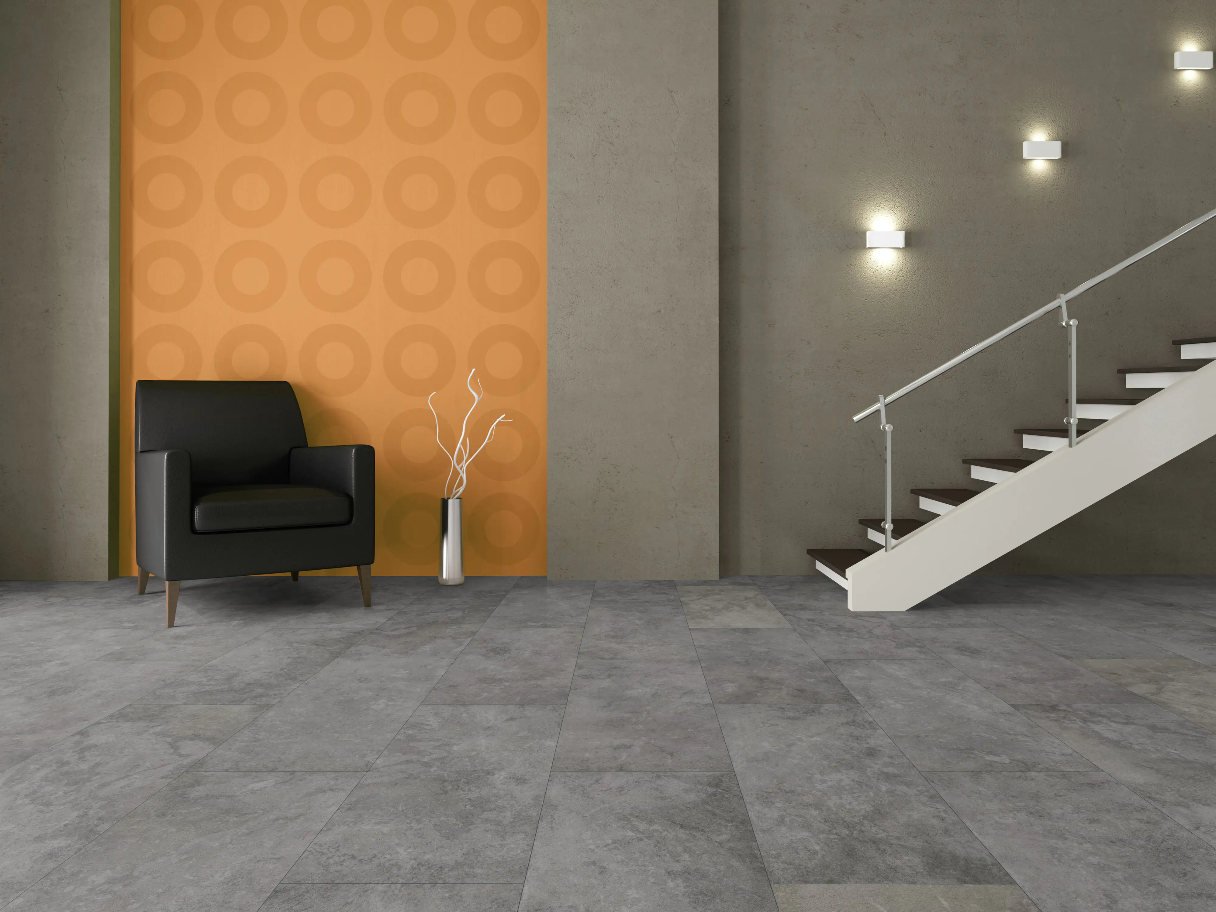 Classen Vinylboden Fliese Nimbus Dark 63,8 x 31 cm