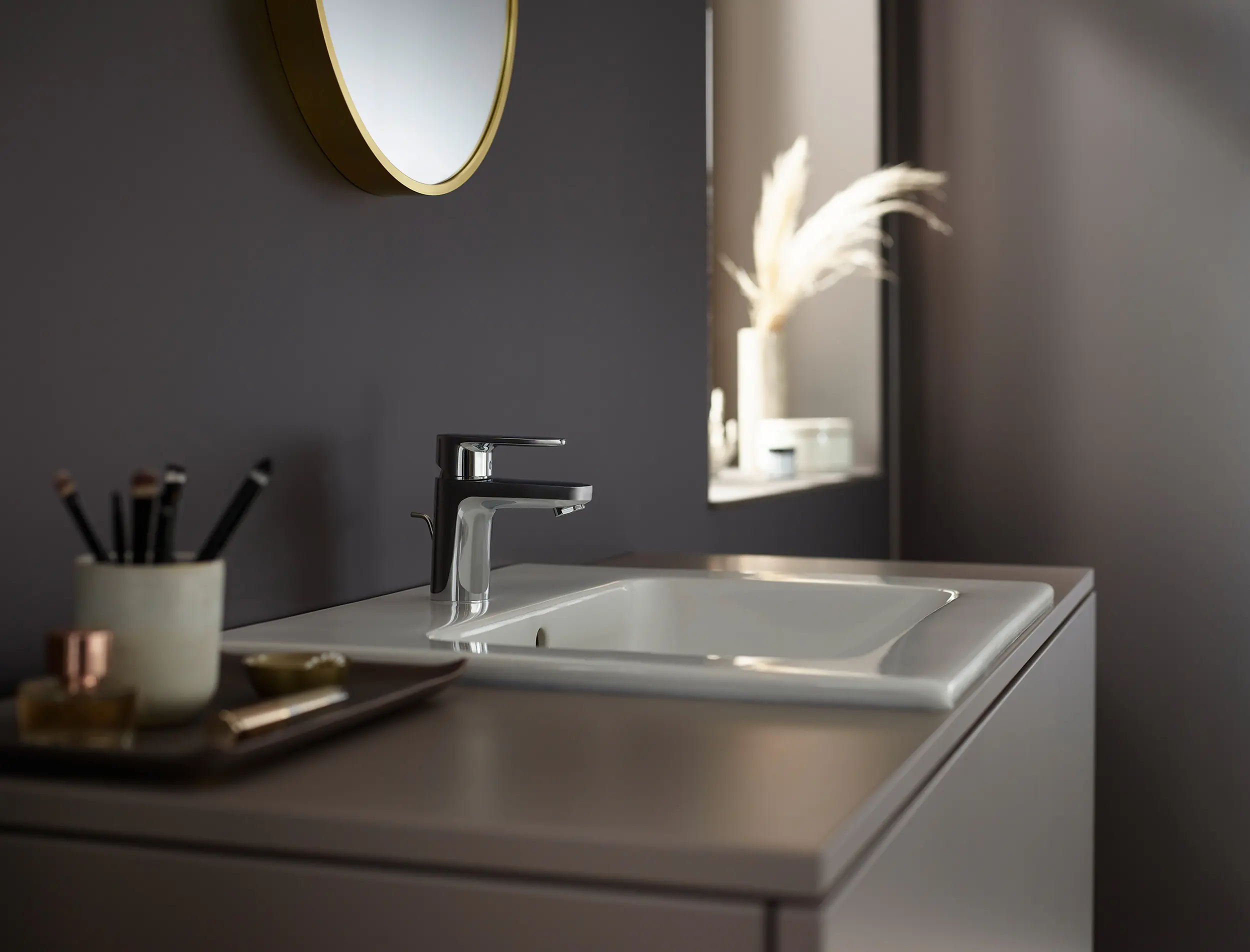 Hansgrohe Waschtischarmatur Vernis Blend 70 verchromt