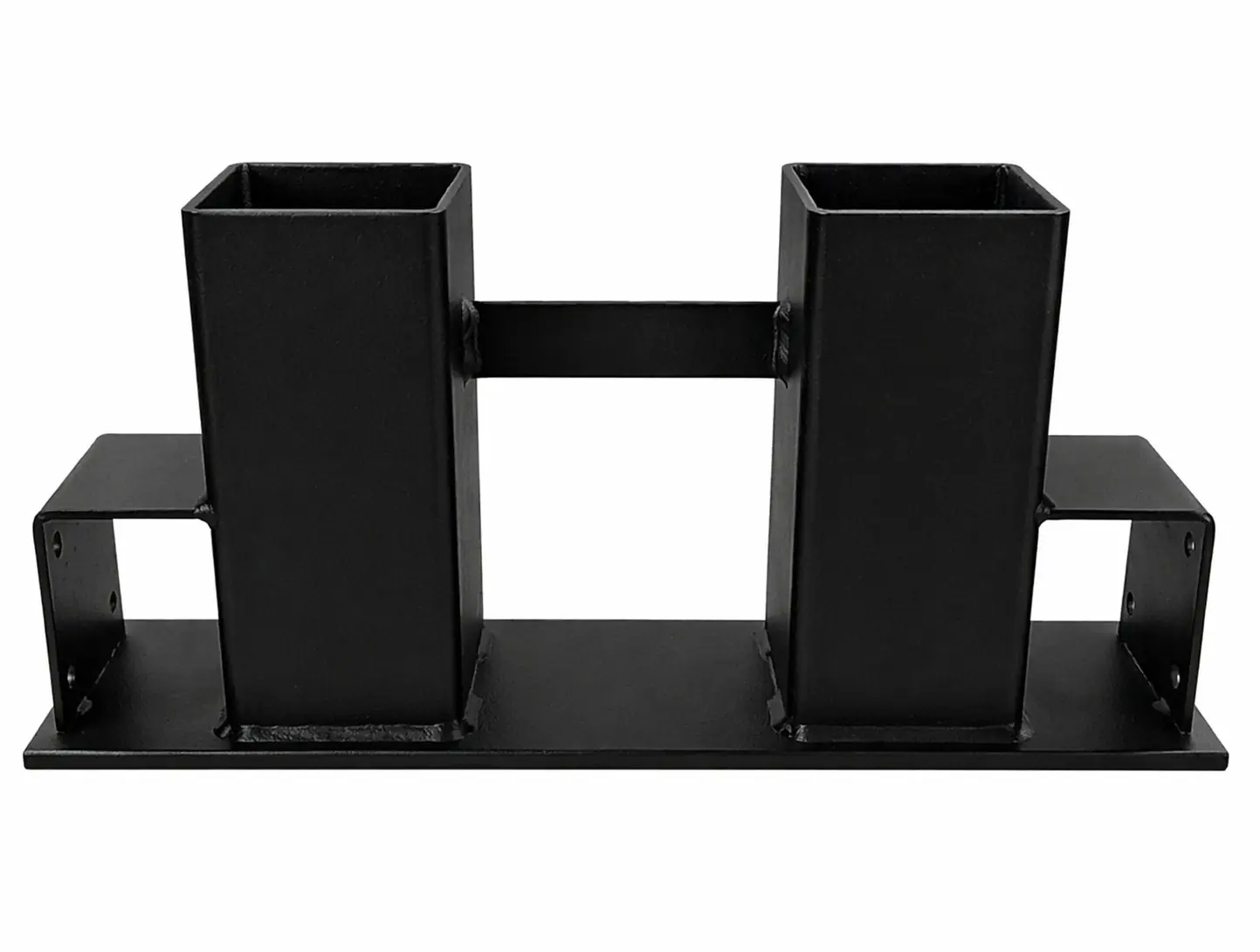 TrendLine Kaminholzstapelhilfe 33 x 10 x 15 cm schwarz