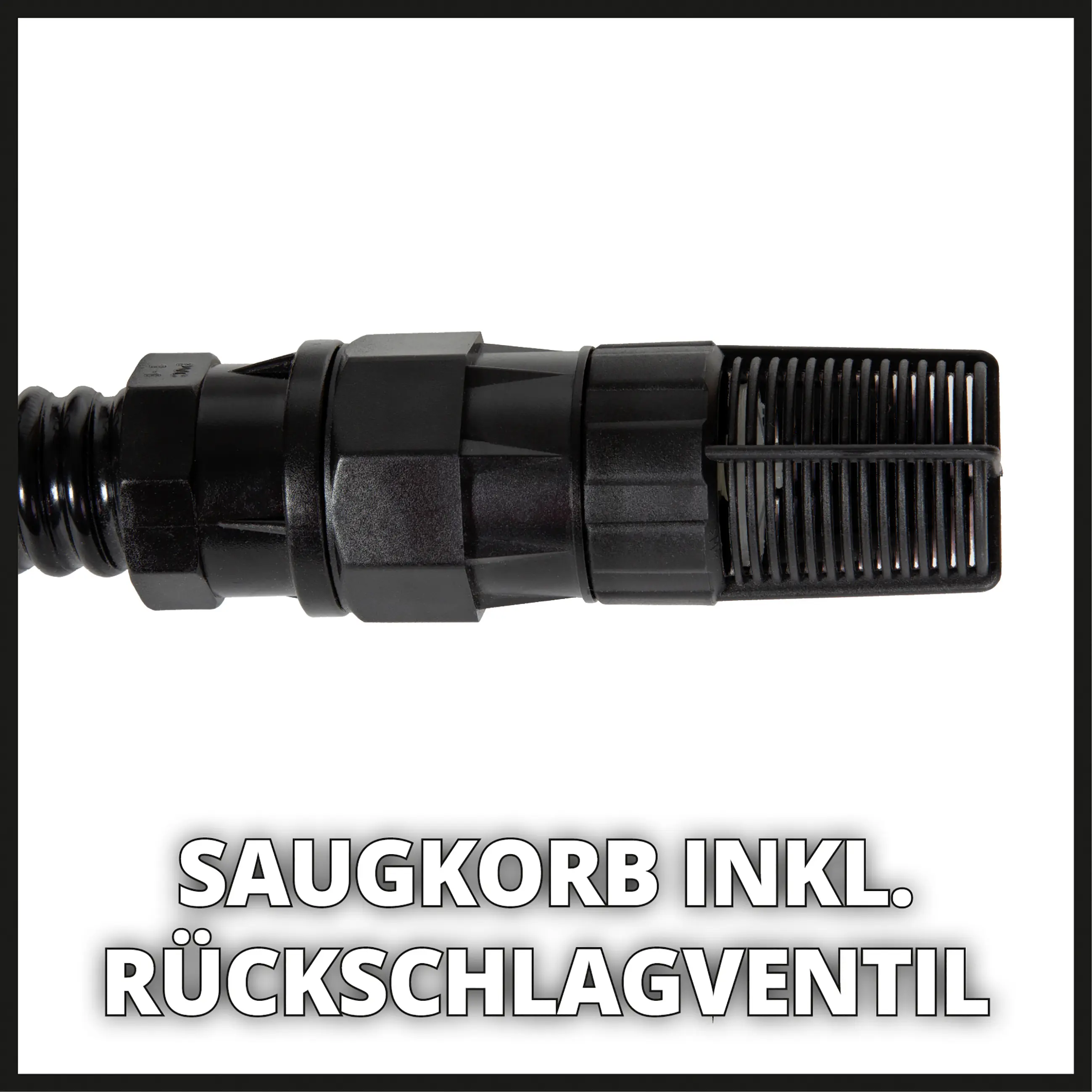 Einhell Saugschlauch 4 m für Pumpe Kunststoff