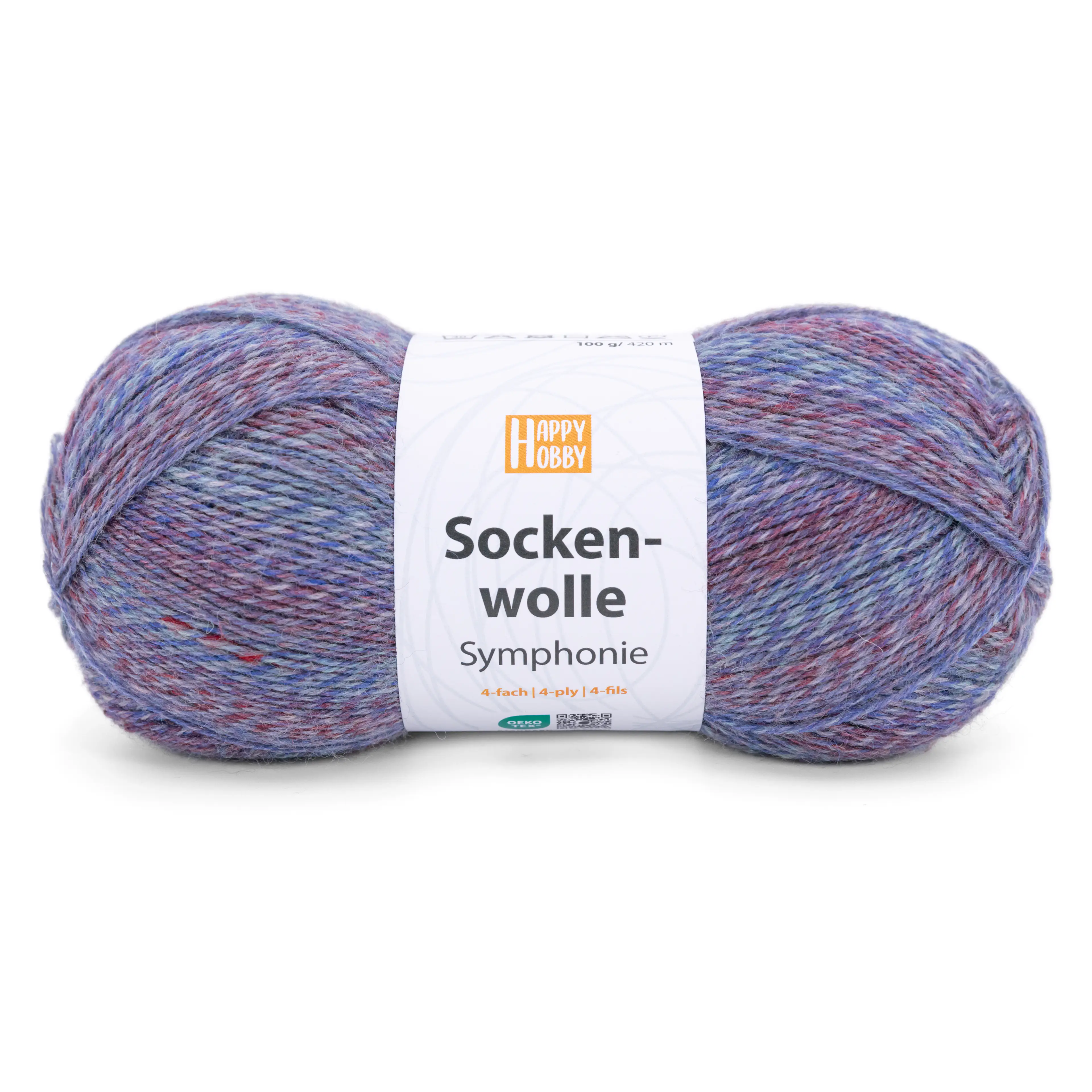 Gründl Sockenwolle Symphonie 5-fach 100 g 6-fach sortiert