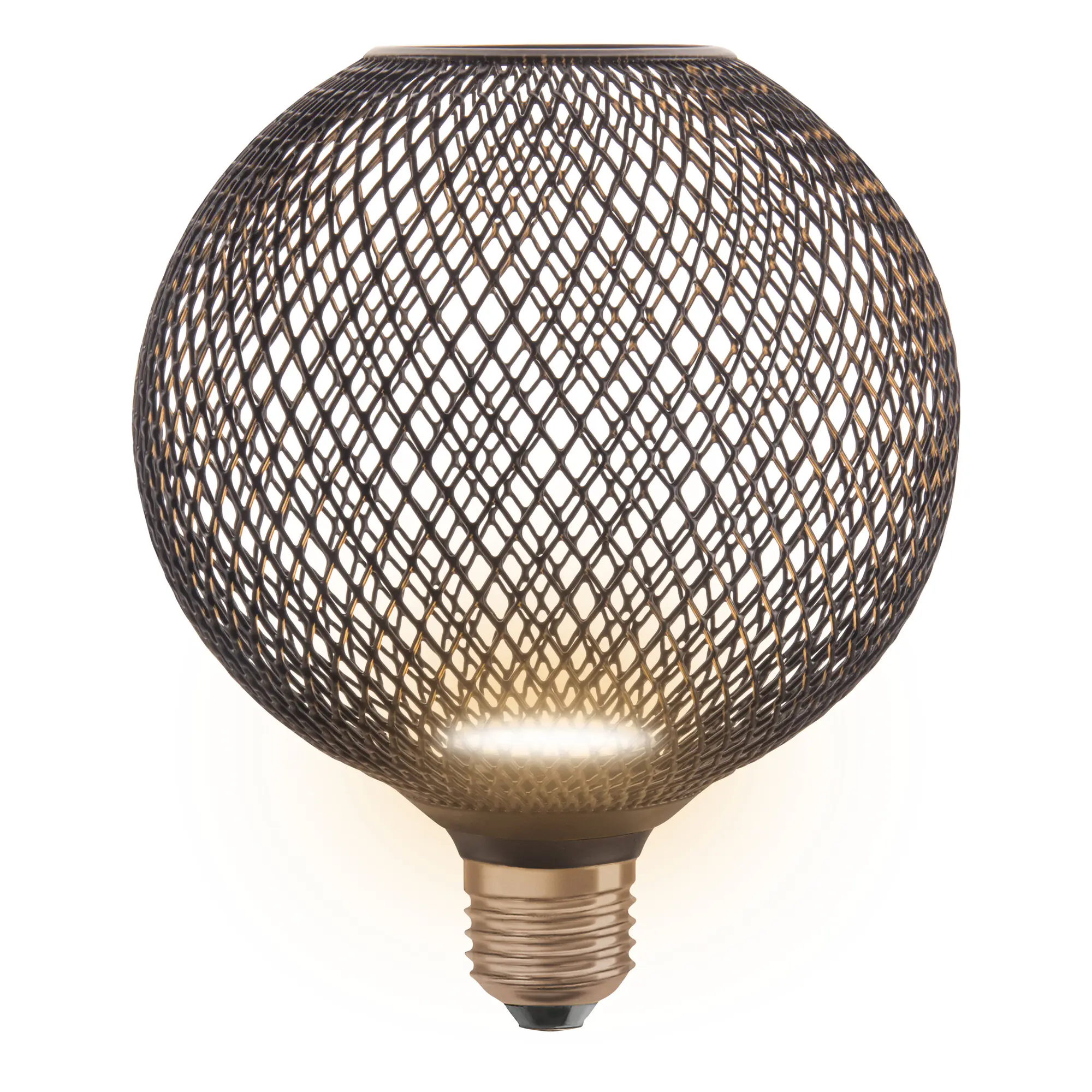 Osram LED Leuchtmittel Decor Flat Globe 125 schwarz 3,5W 827 matt E27 Non-DIM