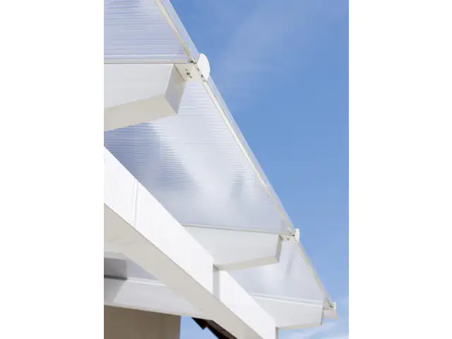 Gutta Polycarbonat-Doppelstegplatte 250 x 98 cm 16 mm klar