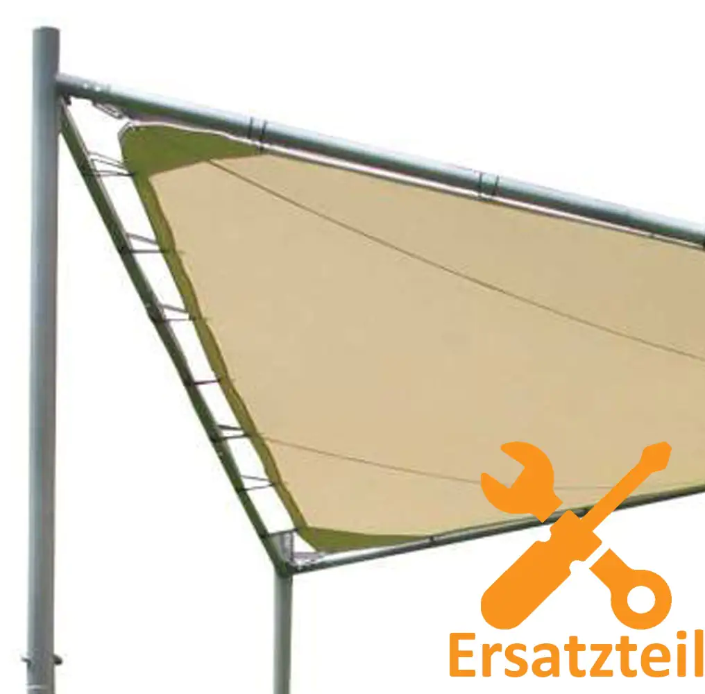 TrendLine Ersatzdach passend zu Pavillon Granada 400 x 400 cm beige