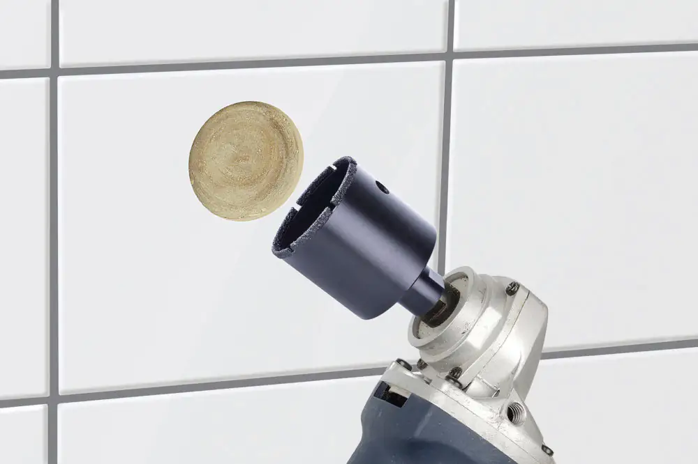 Wolfcraft Lochsäge Ø 54 mm Diamant für Winkelschleifer