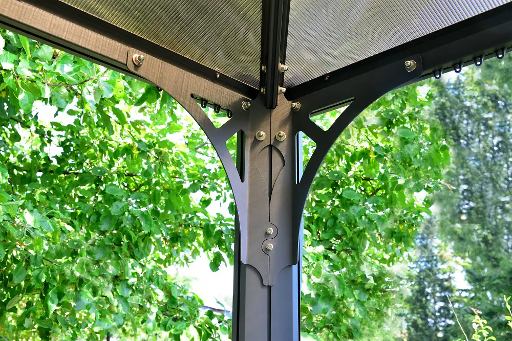 Canopia Pavillon Martinique 430 x 296 cm grau