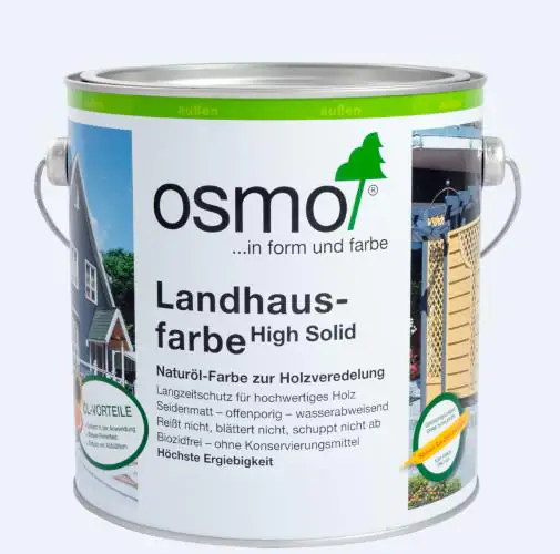 Osmo Landhausfarbe 2,5 L anthrazitgrau