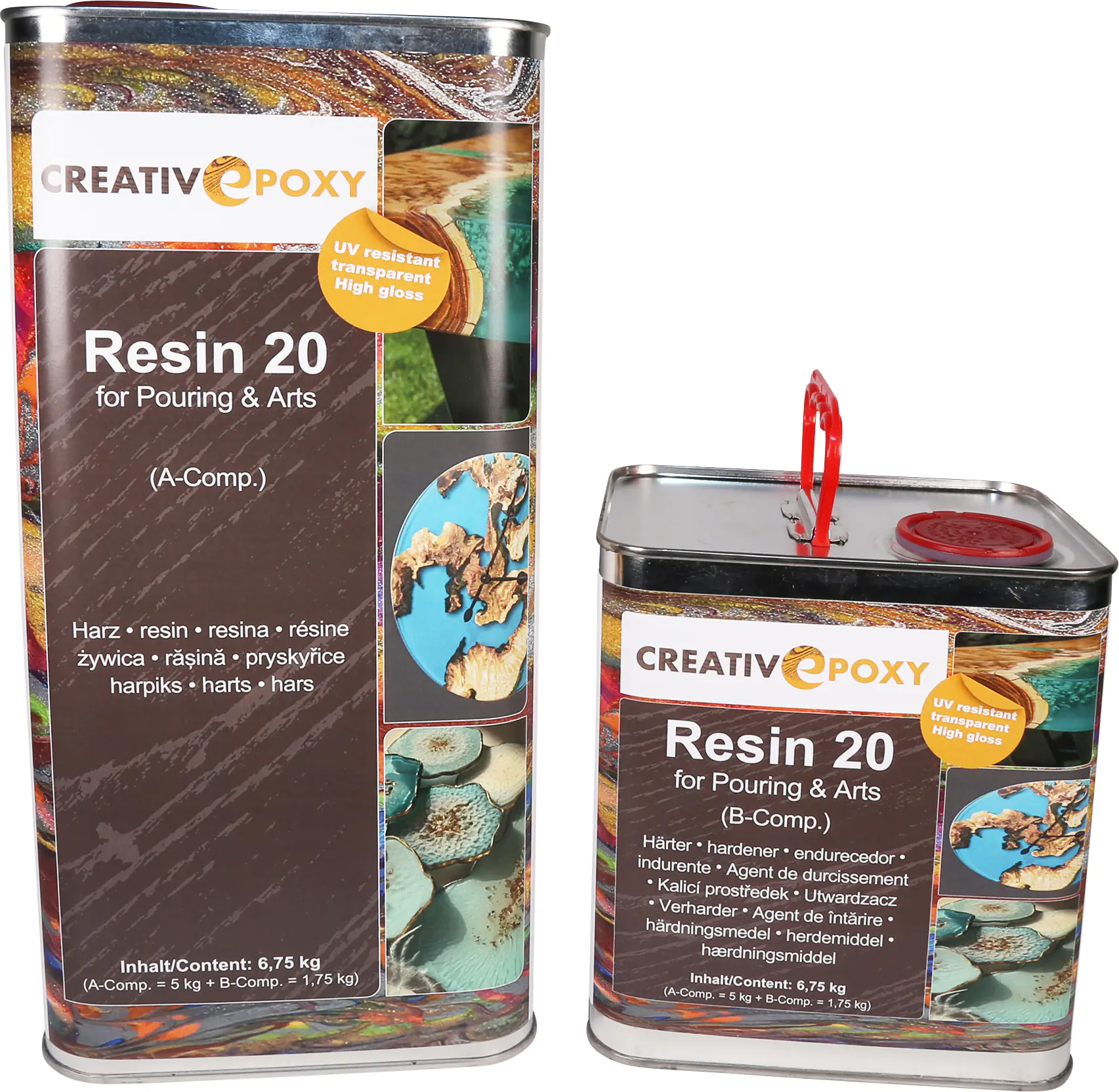 Creativ Epoxy Gießharz Resin 20  - 6,75 kg