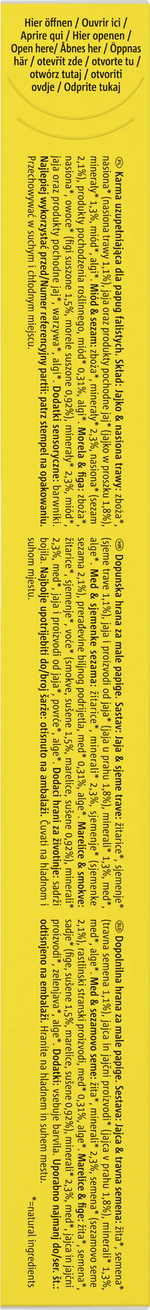 Vitakraft Kräcker® Trio Ei Frucht Honig 3 Stück / 80 g