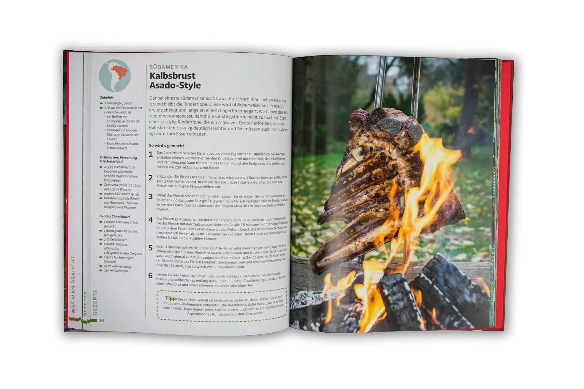 Tramontina Grillbuch Die ganze Welt des Spiessgrillens