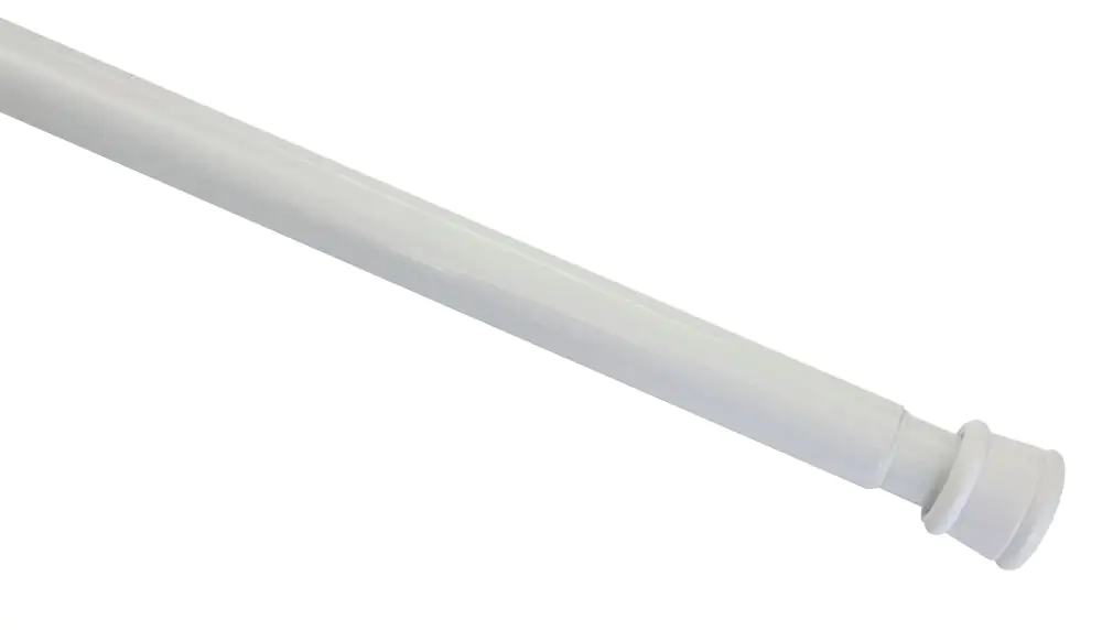 Gardinia Spannstange 125 - 220 cm weiß, Ø 23/26mm, ausziehbar