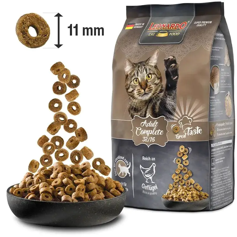 Leonardo Katzentrockenfutter  Leo Ad Complete reich an Geflügel 1,8 kg