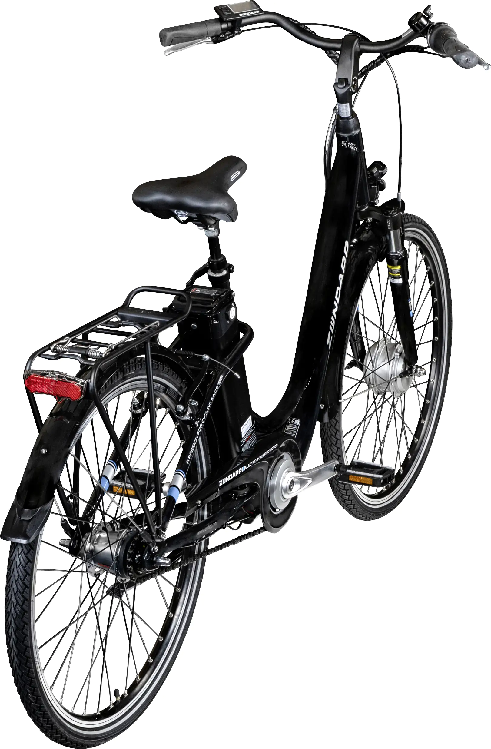 Zündapp E-Bike City Green 3.7 26 Zoll 7-Gang 536 Wh schwarz blau