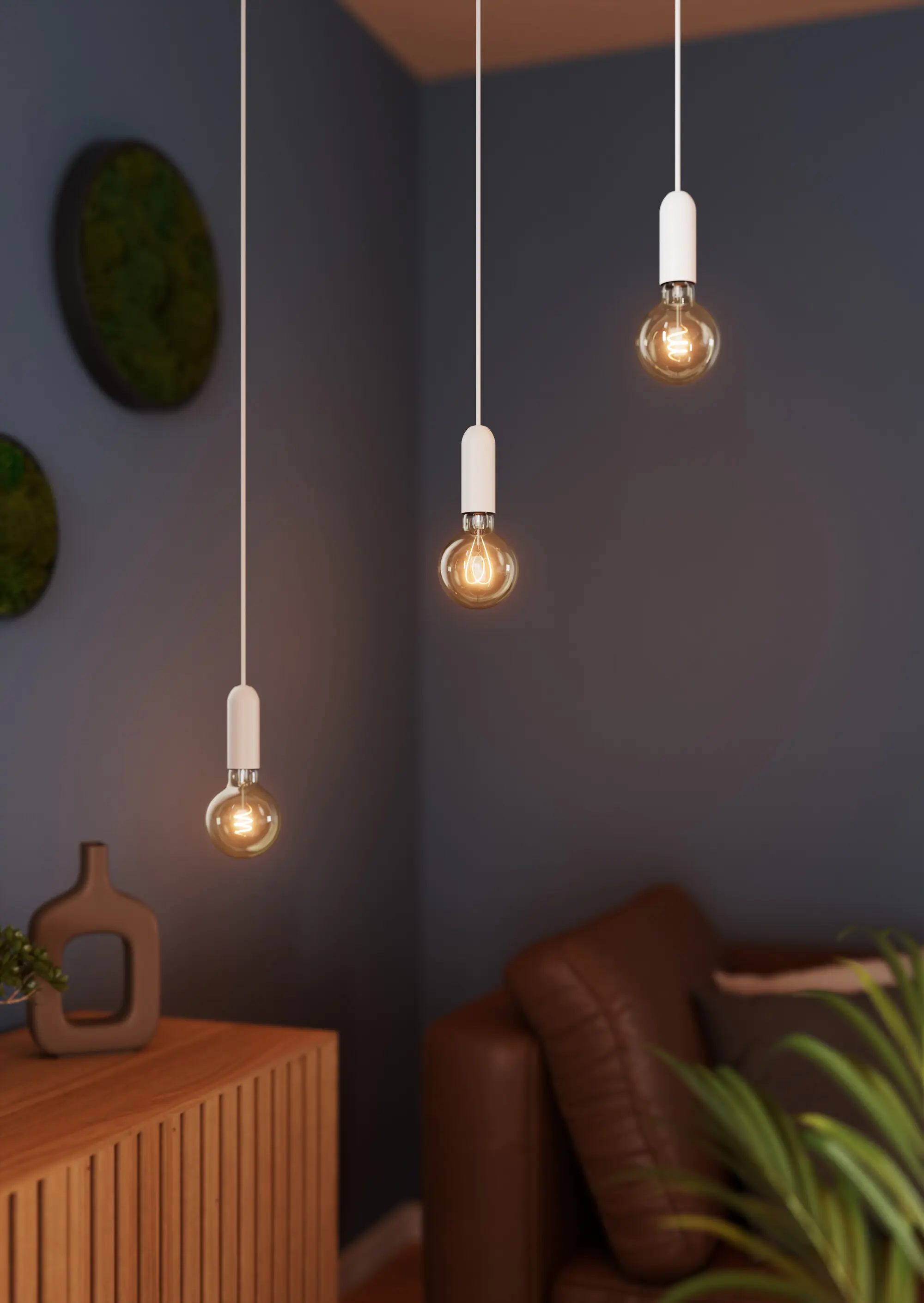 Ledvance Pendelleuchte weiß Pendulum E27 150 cm