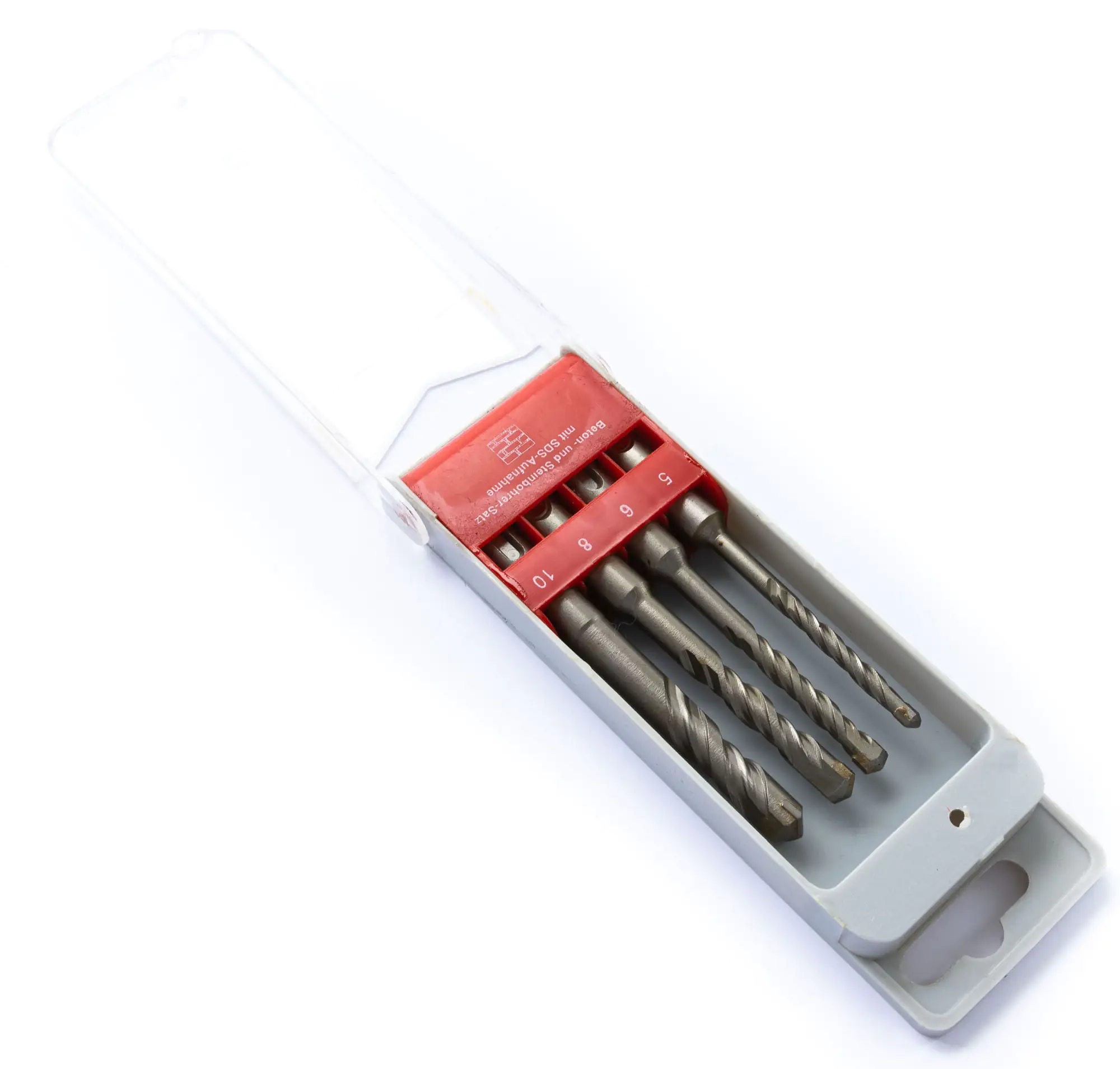 TrendLine SDS-Plus Beton- und Steinbohrer Set 4-teilig Ø 5 - 10 mm